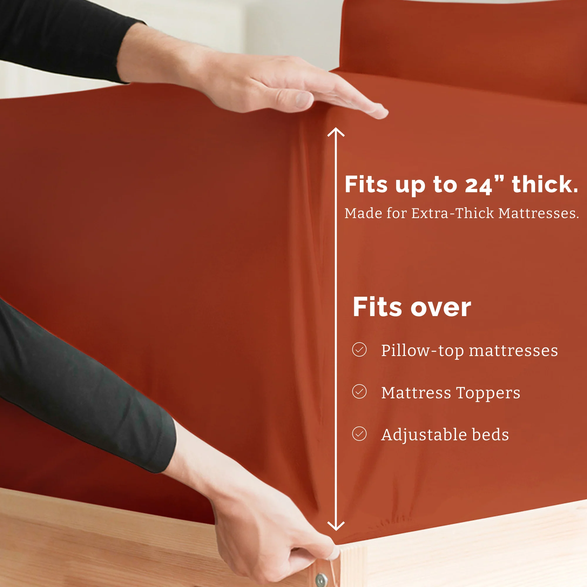 4 Piece Deep Pocket Sheet Set - Image 107