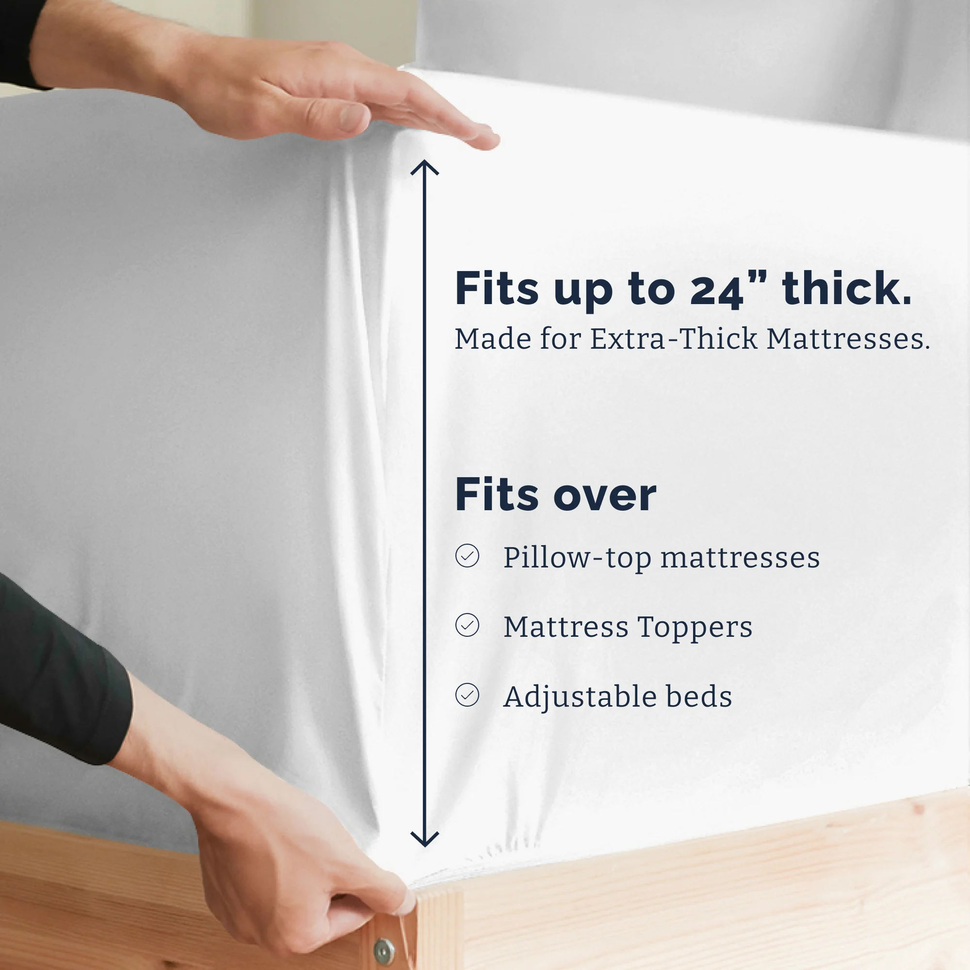 4 Piece Deep Pocket Sheet Set - Image 115