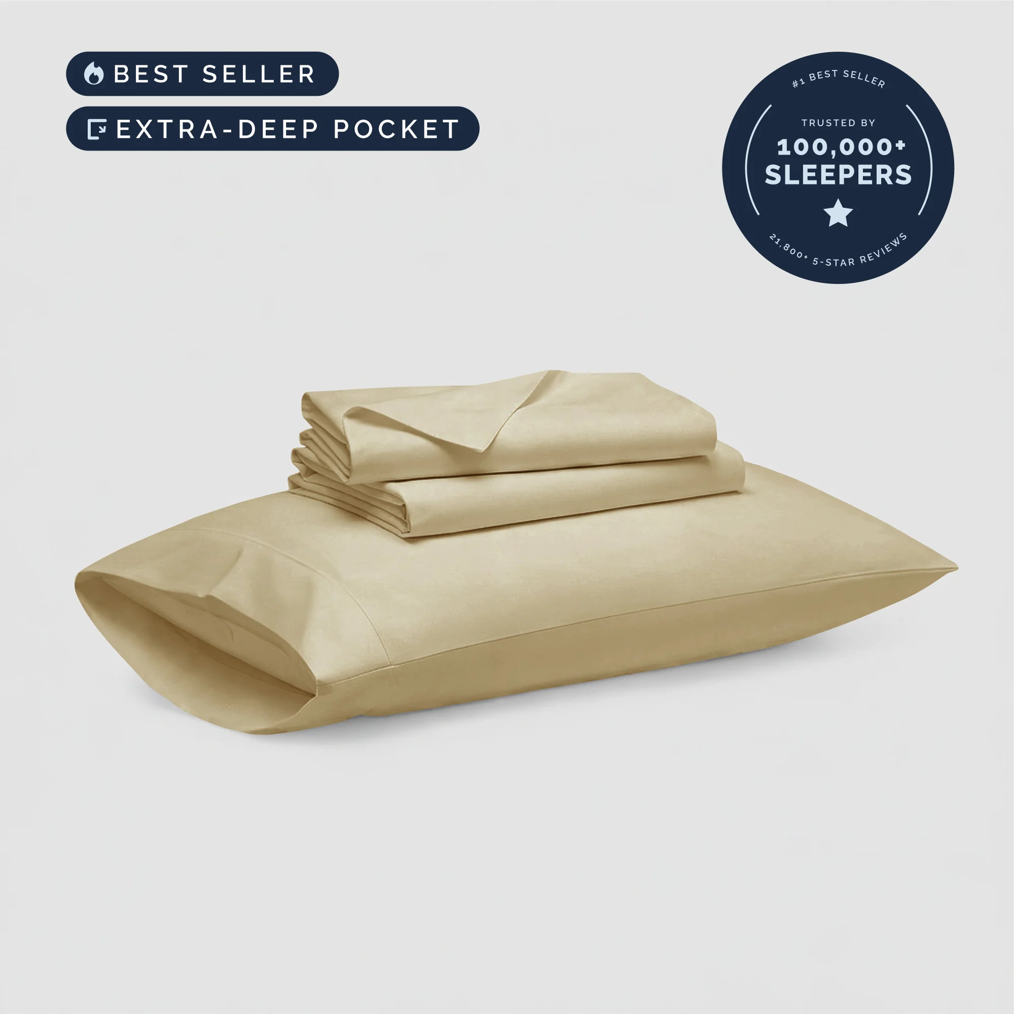 4 Piece Deep Pocket Sheet Set - Image 118