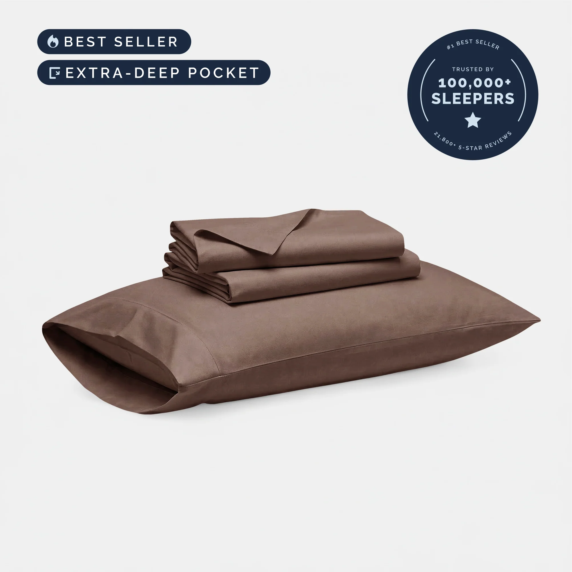 4 Piece Deep Pocket Sheet Set - Image 120