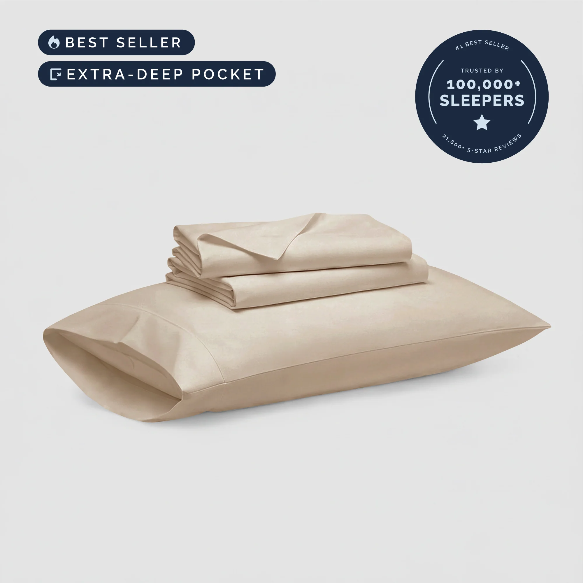 4 Piece Deep Pocket Sheet Set - Image 122