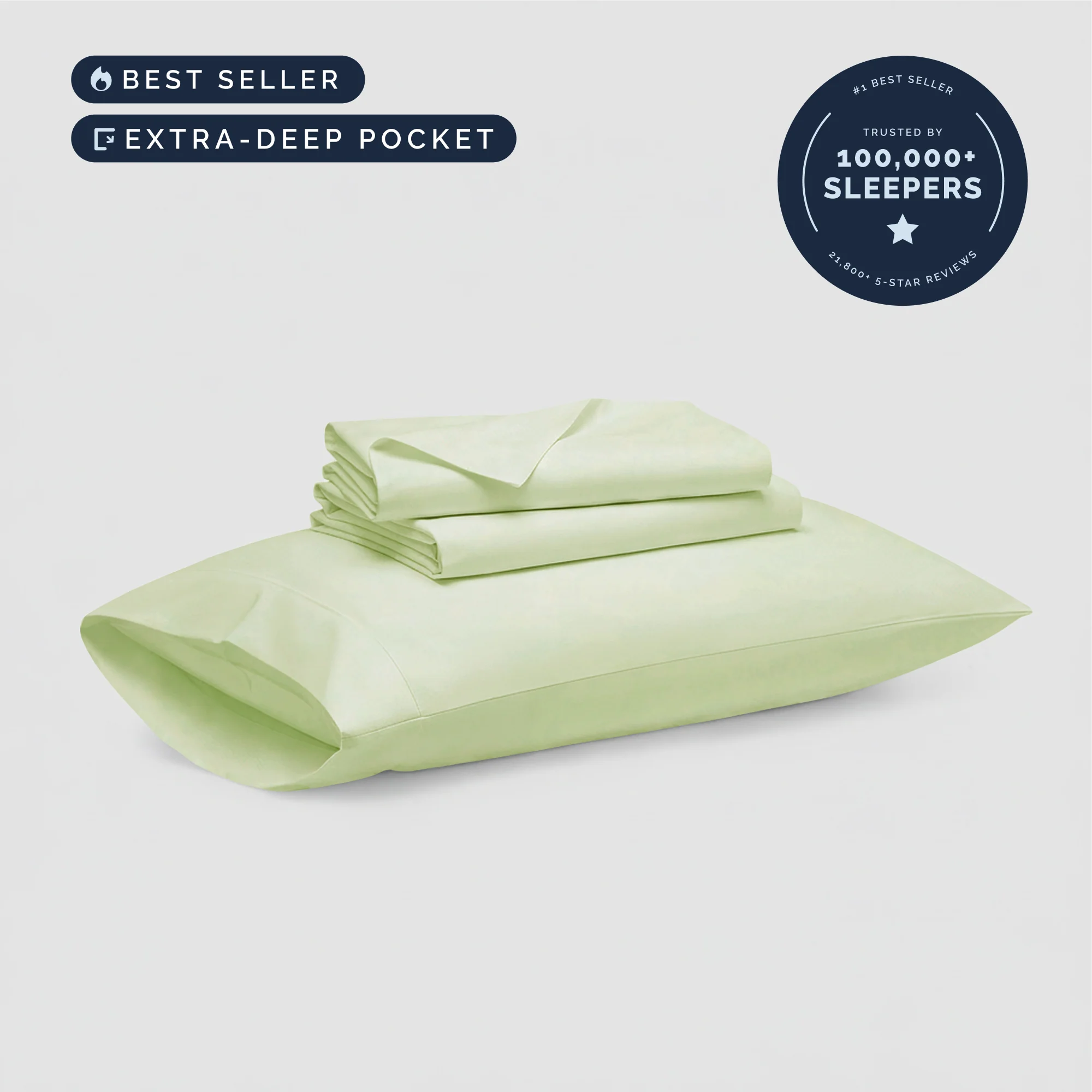 4 Piece Deep Pocket Sheet Set - Image 130