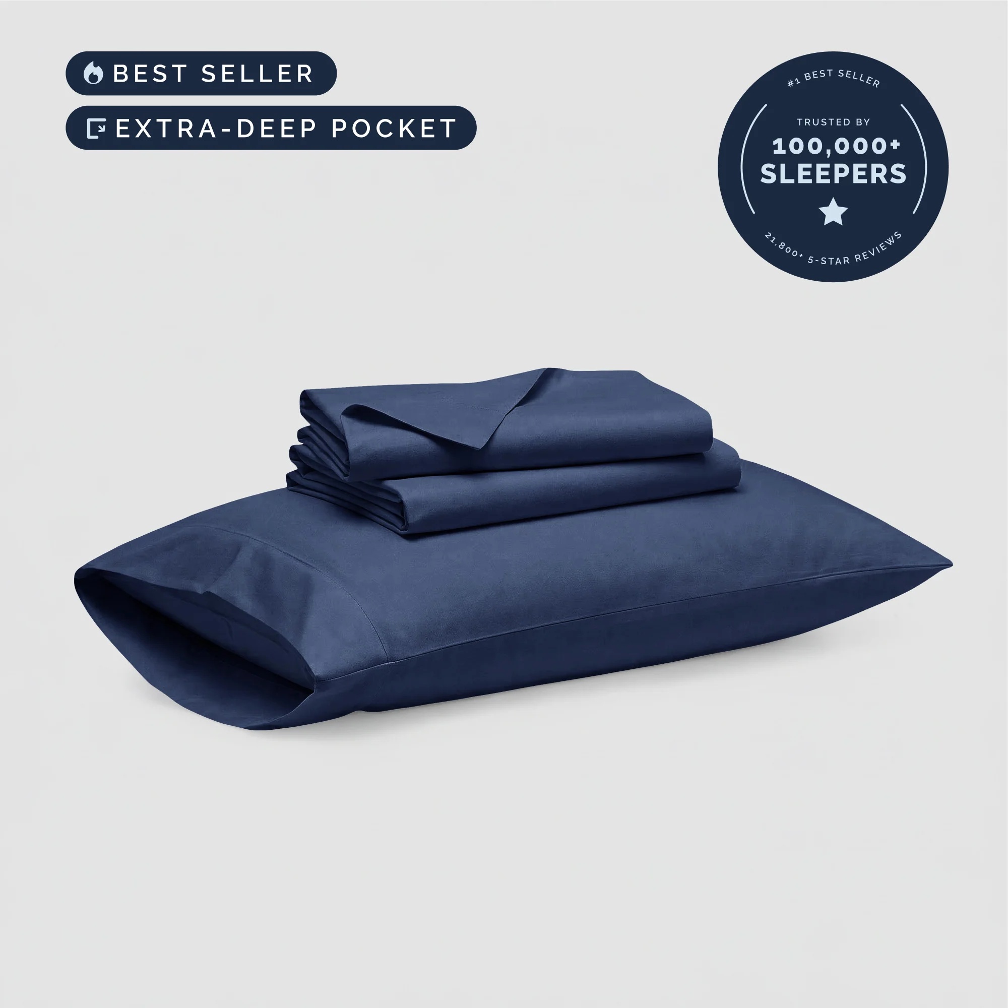 4 Piece Deep Pocket Sheet Set - Image 132