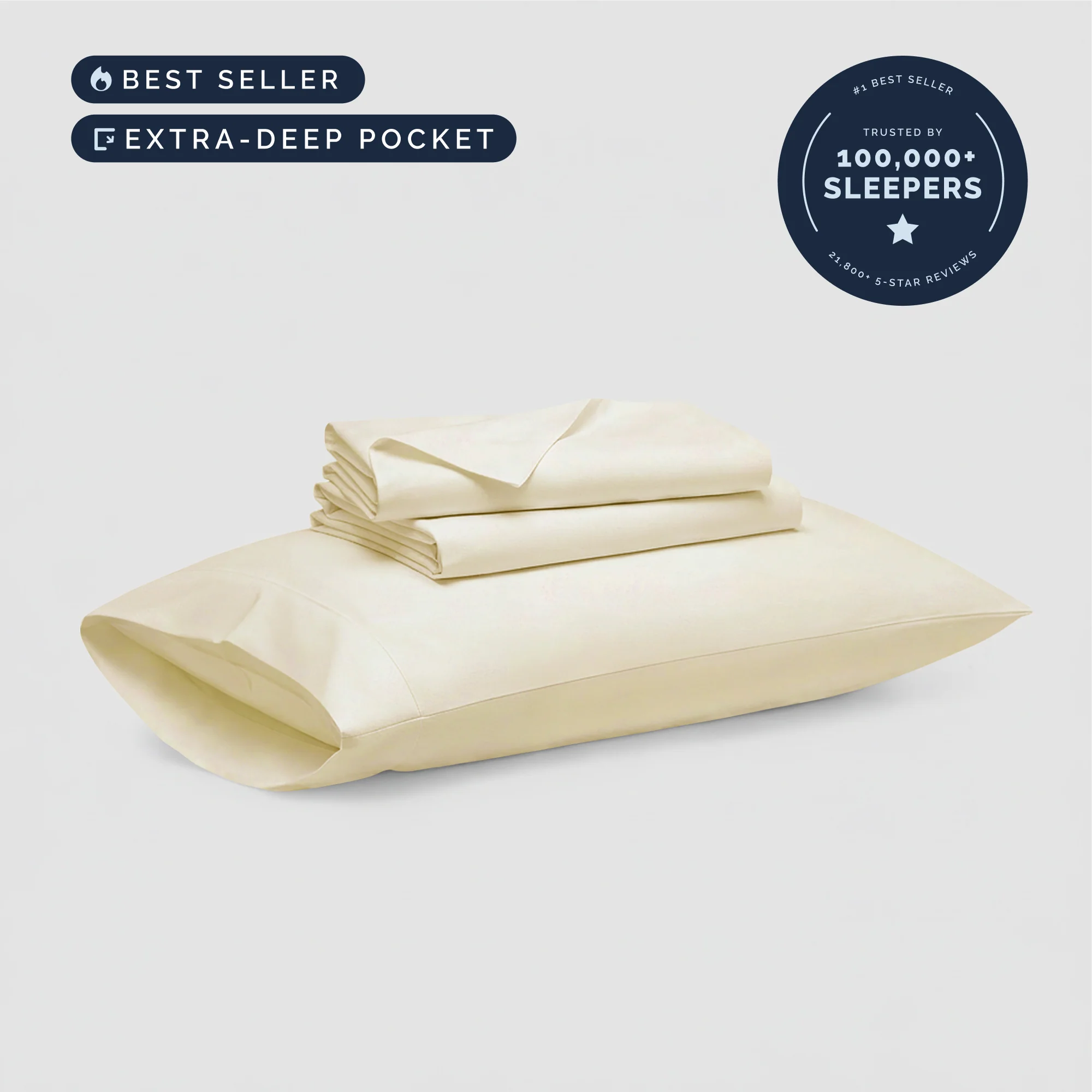 4 Piece Deep Pocket Sheet Set - Image 133