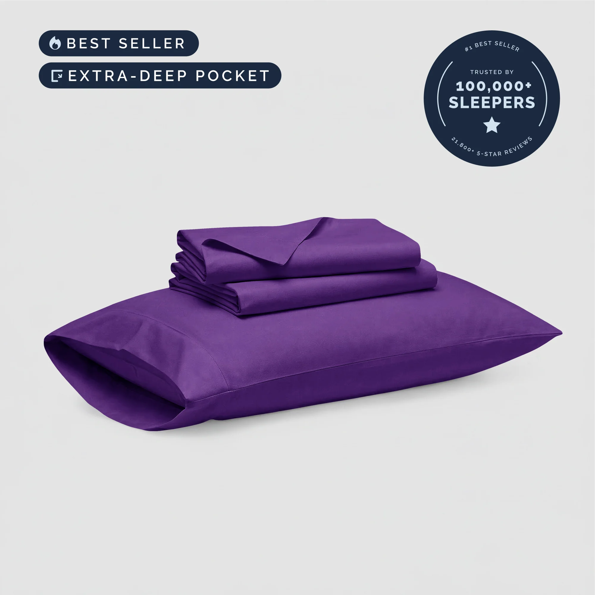 4 Piece Deep Pocket Sheet Set - Image 134