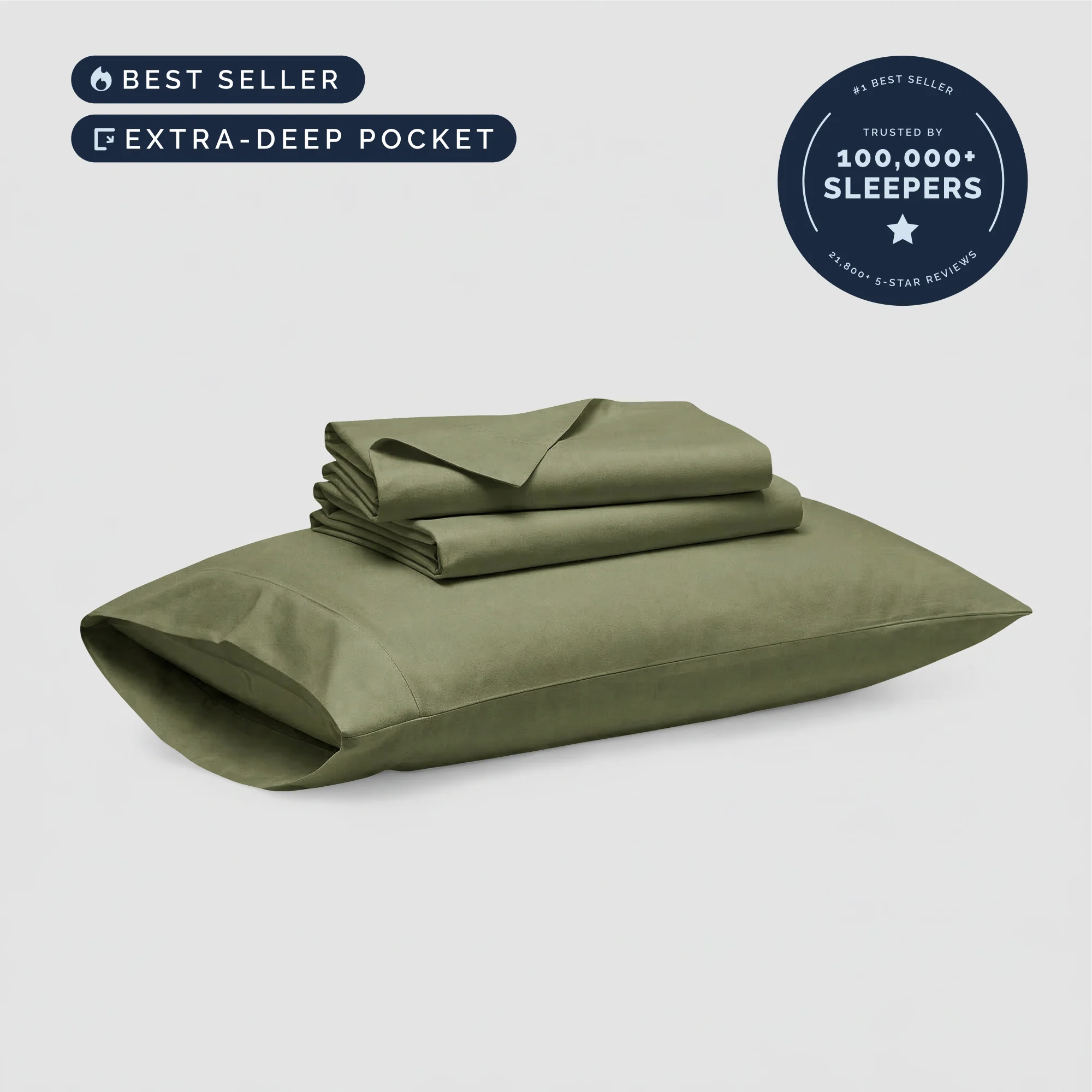 4 Piece Deep Pocket Sheet Set - Image 136