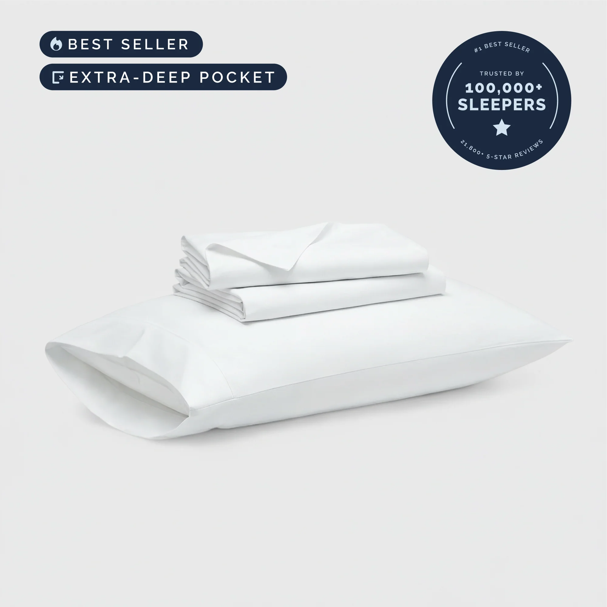 4 Piece Deep Pocket Sheet Set - Image 140