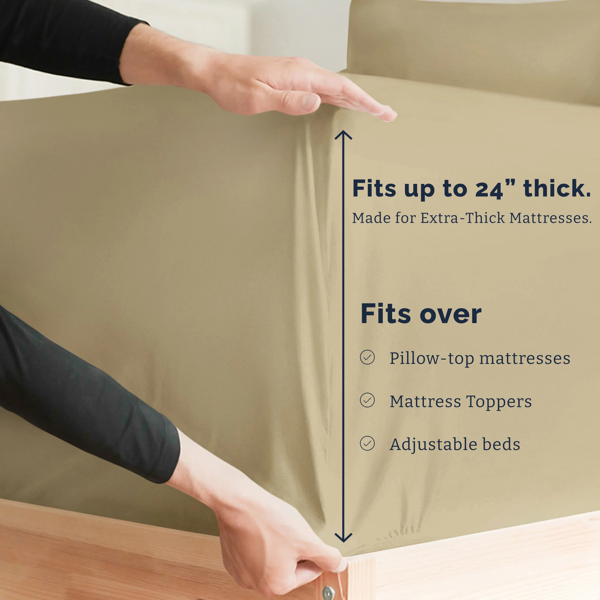 4 Piece Deep Pocket Sheet Set - Image 26