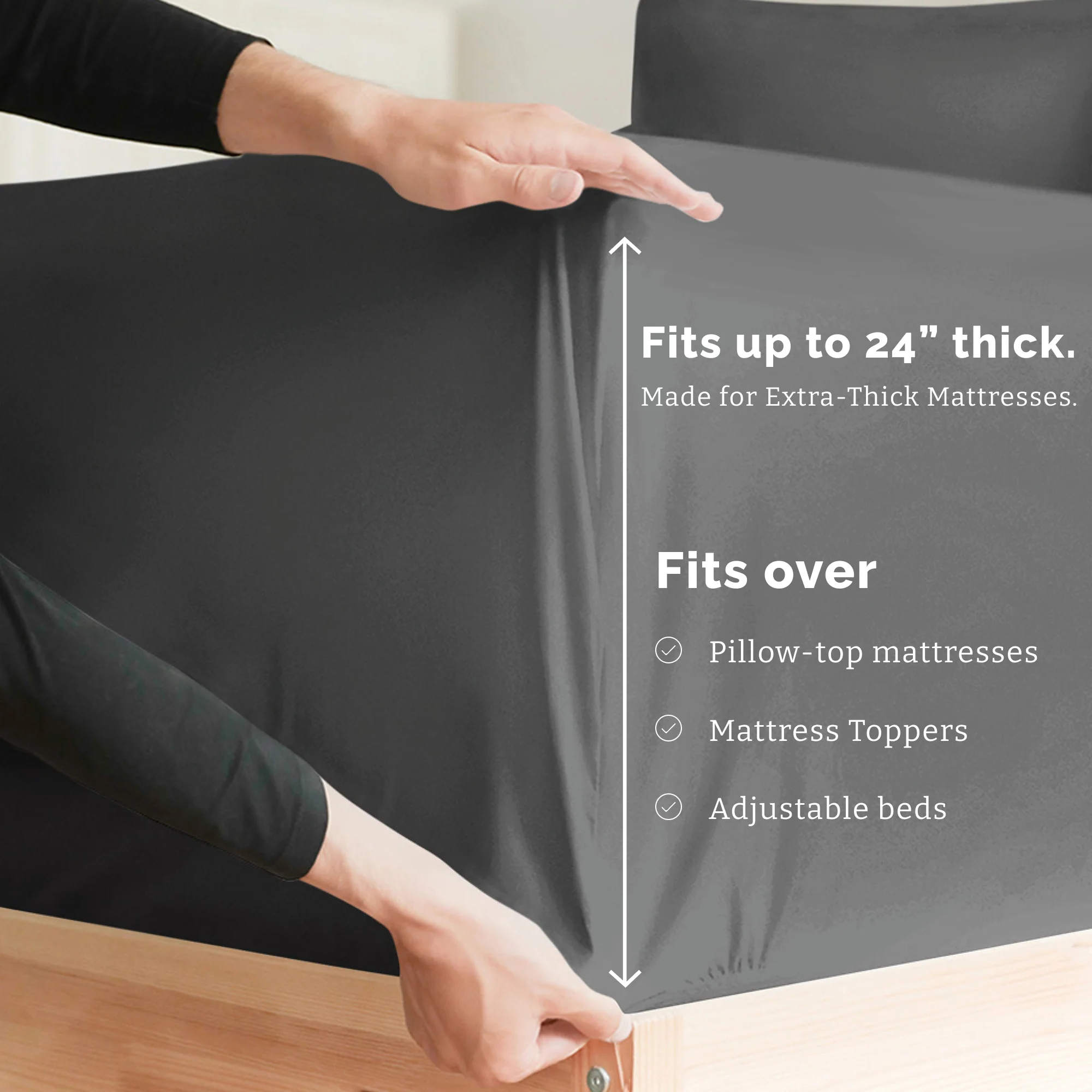 4 Piece Deep Pocket Sheet Set - Image 47