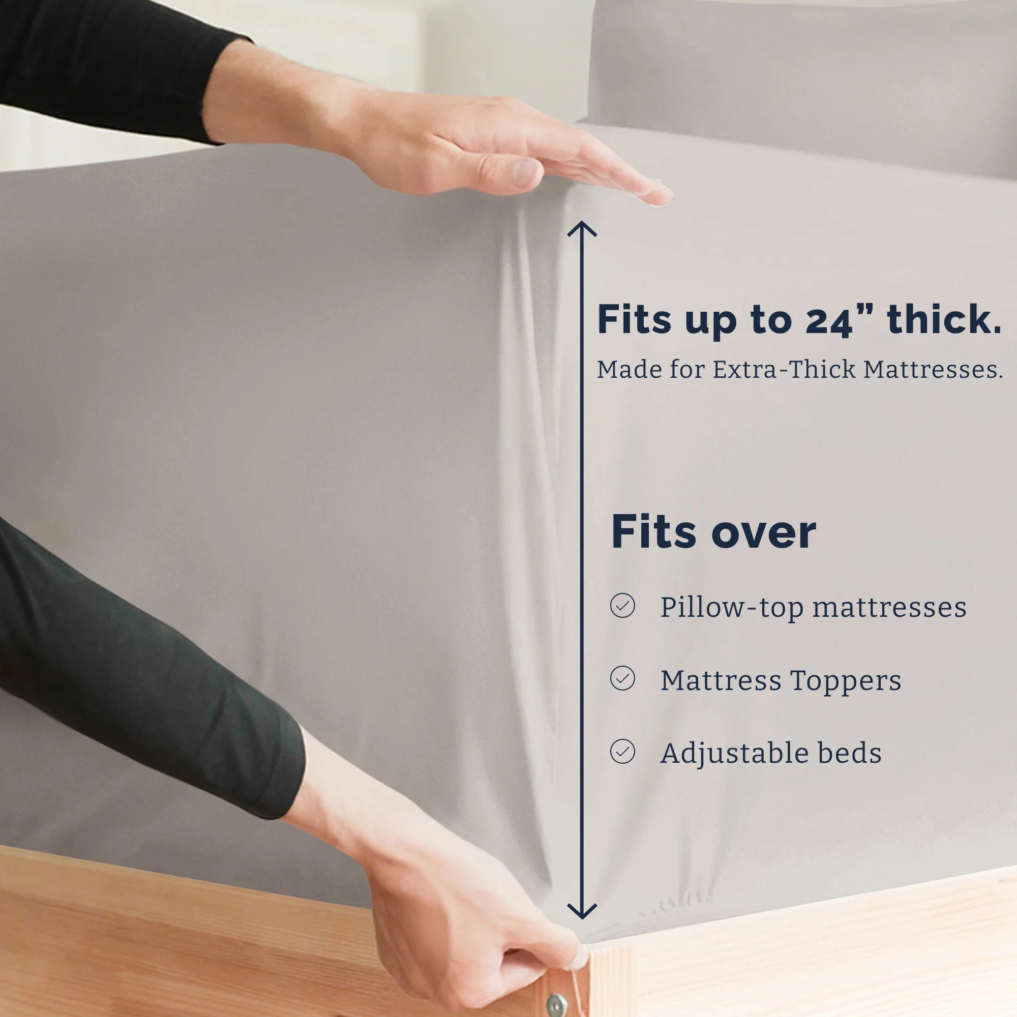 4 Piece Deep Pocket Sheet Set - Image 71