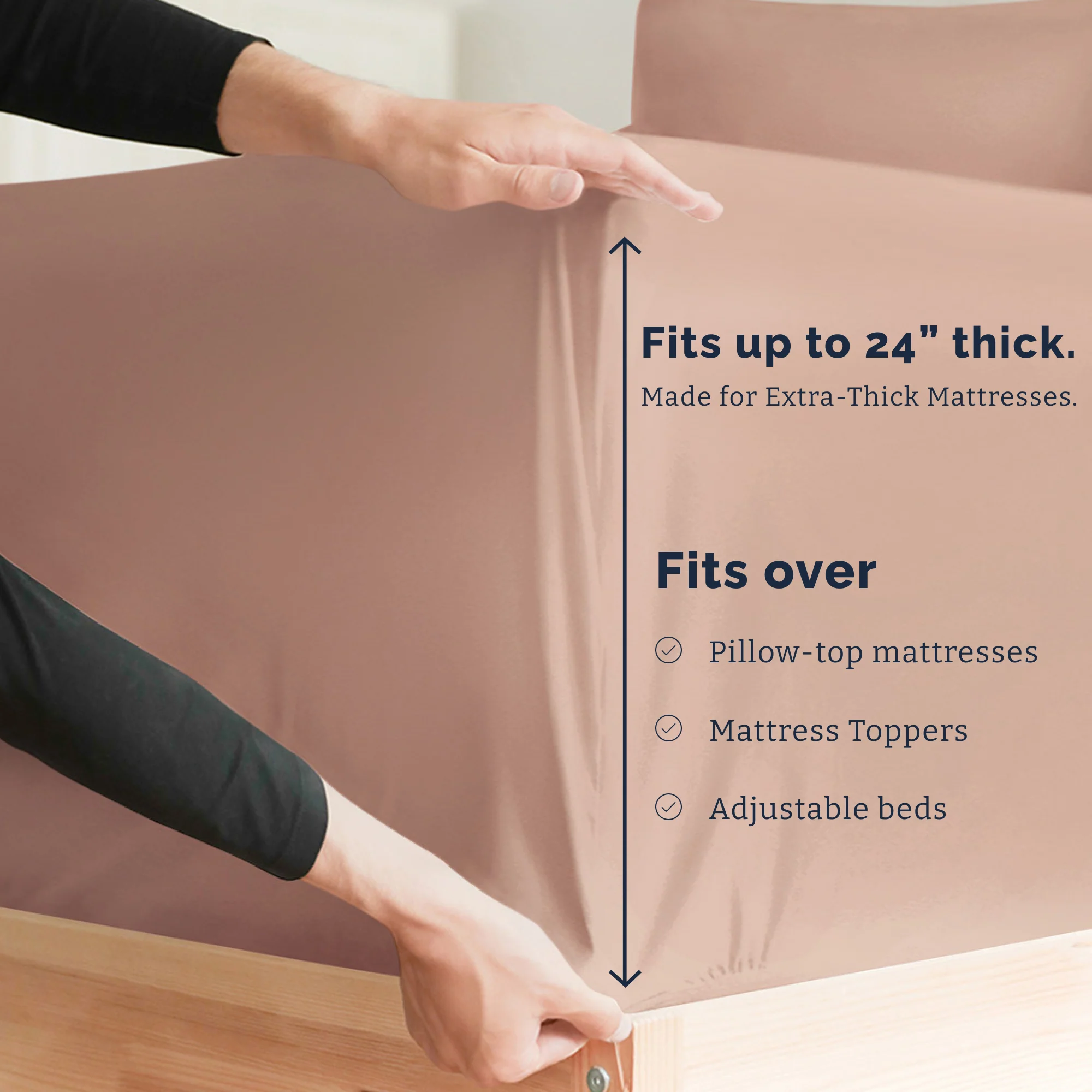 4 Piece Deep Pocket Sheet Set - Image 75