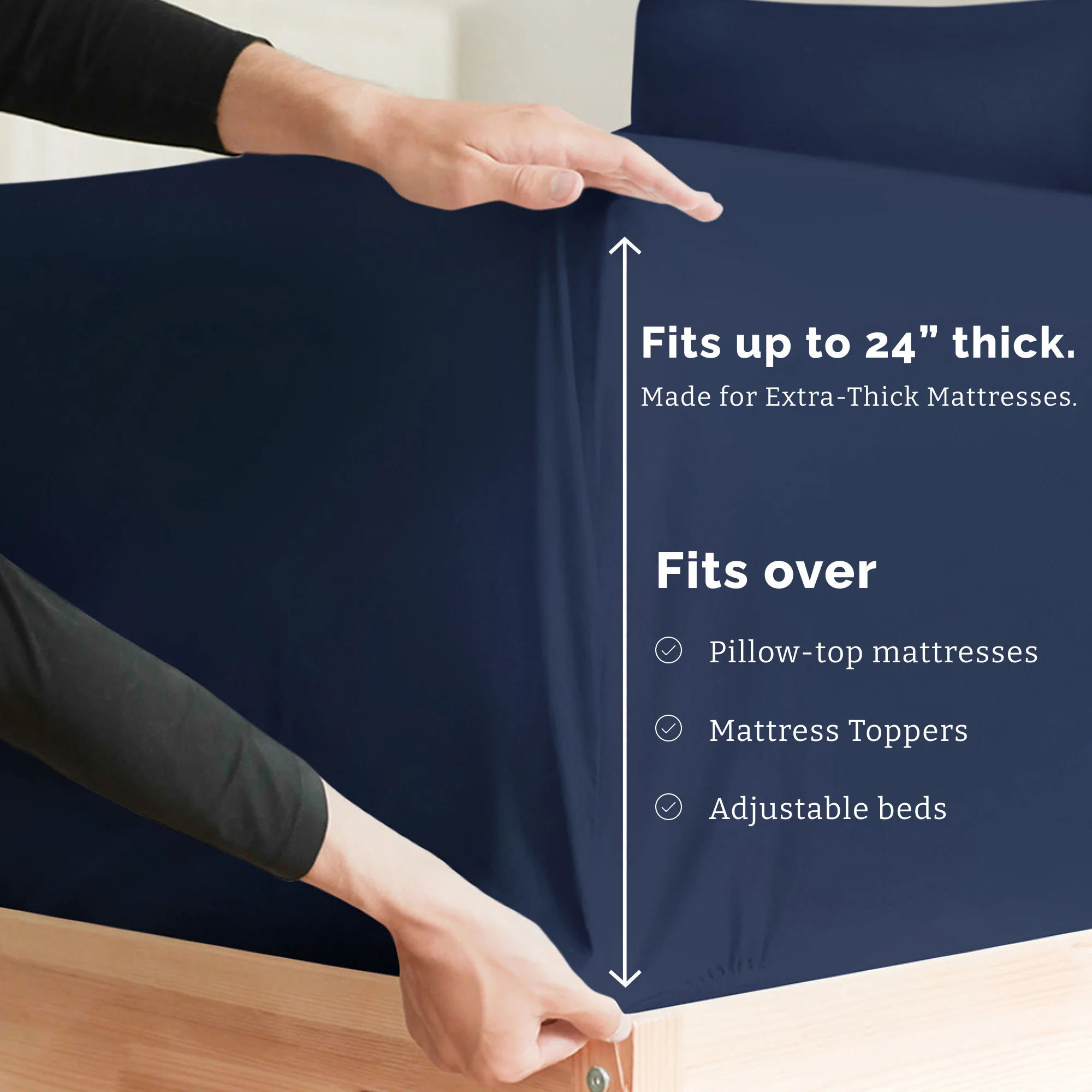 4 Piece Deep Pocket Sheet Set - Image 79