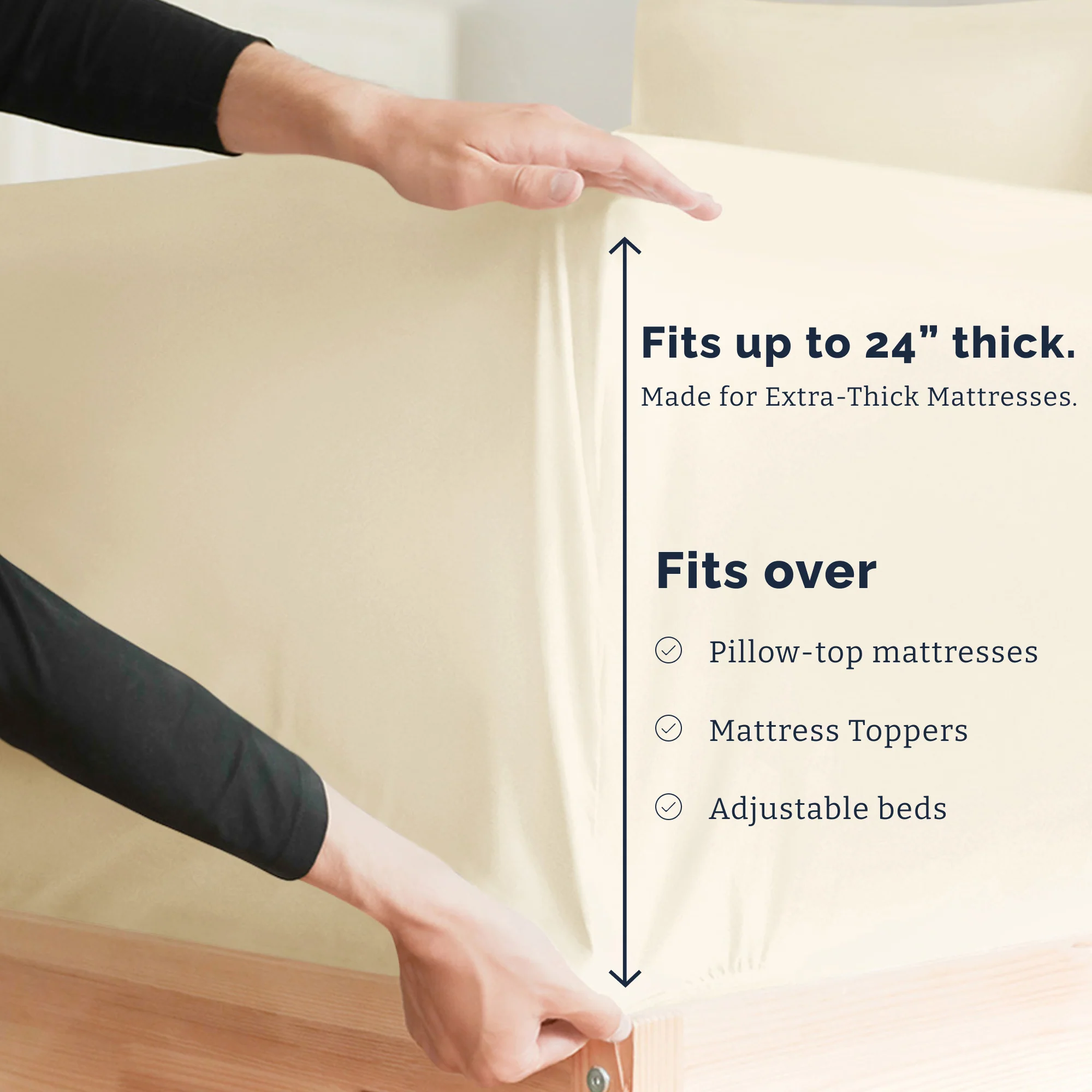 4 Piece Deep Pocket Sheet Set - Image 83