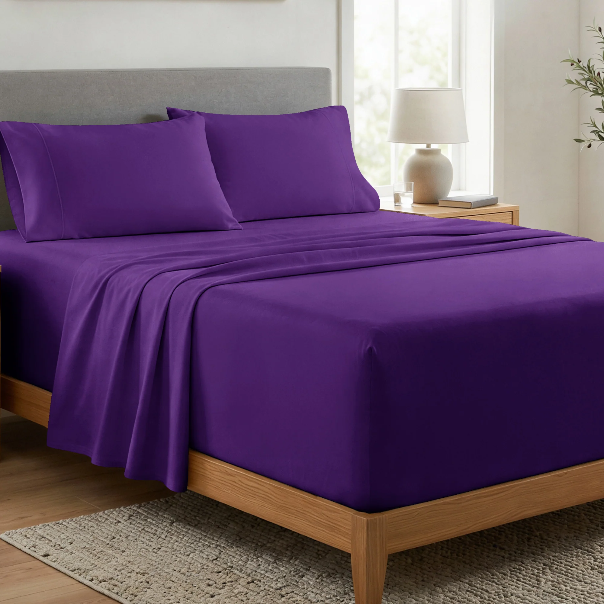 4 Piece Deep Pocket Sheet Set - Image 86