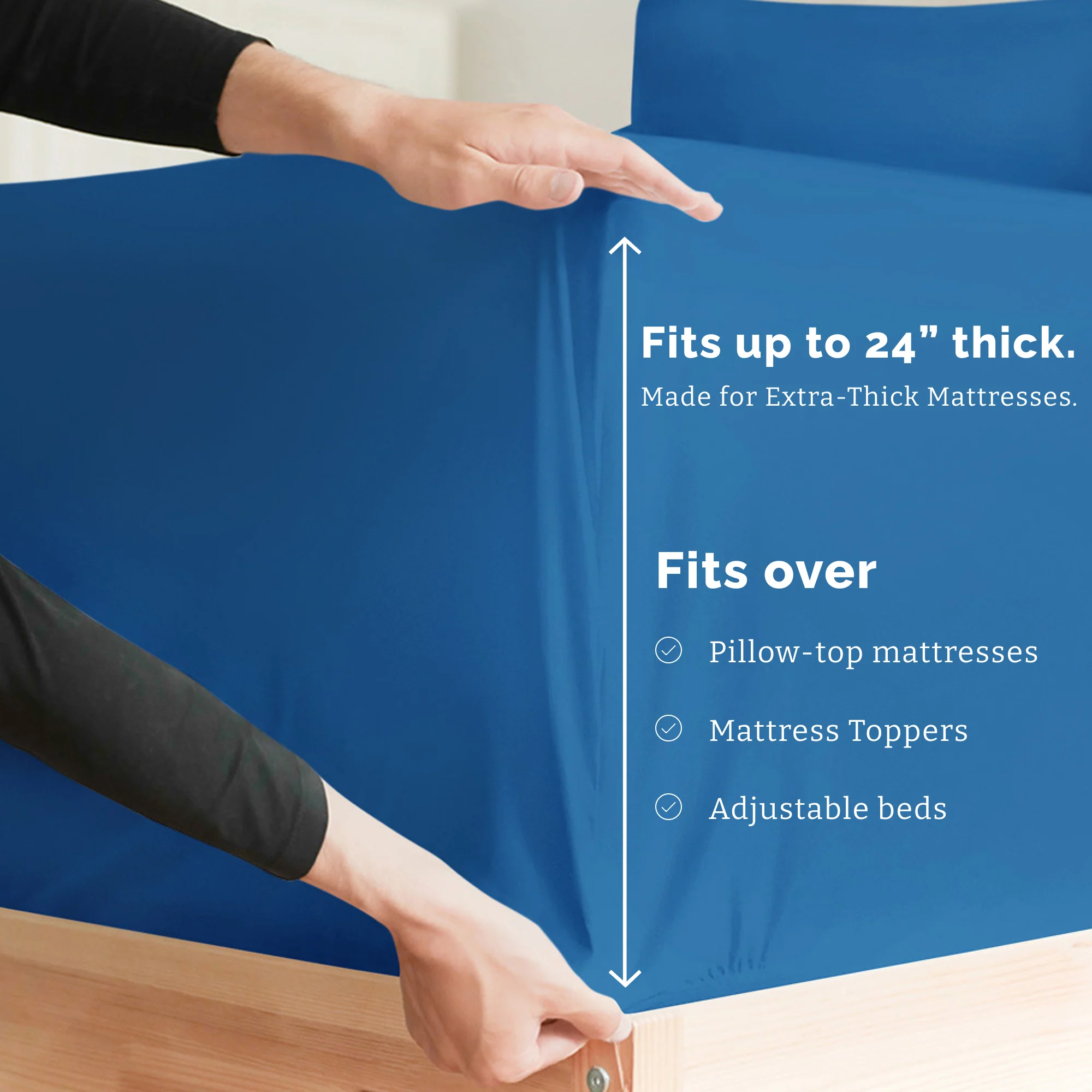 4 Piece Deep Pocket Sheet Set - Image 91