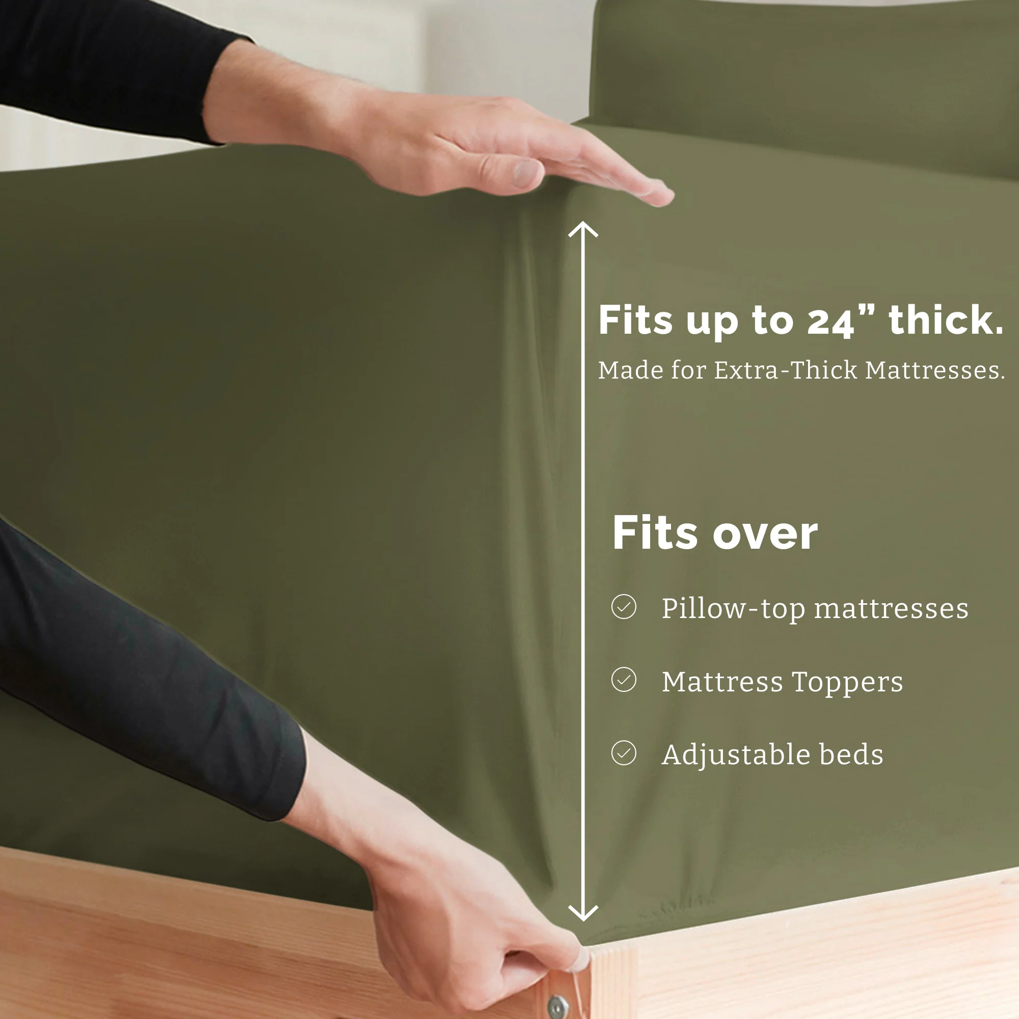 4 Piece Deep Pocket Sheet Set - Image 95