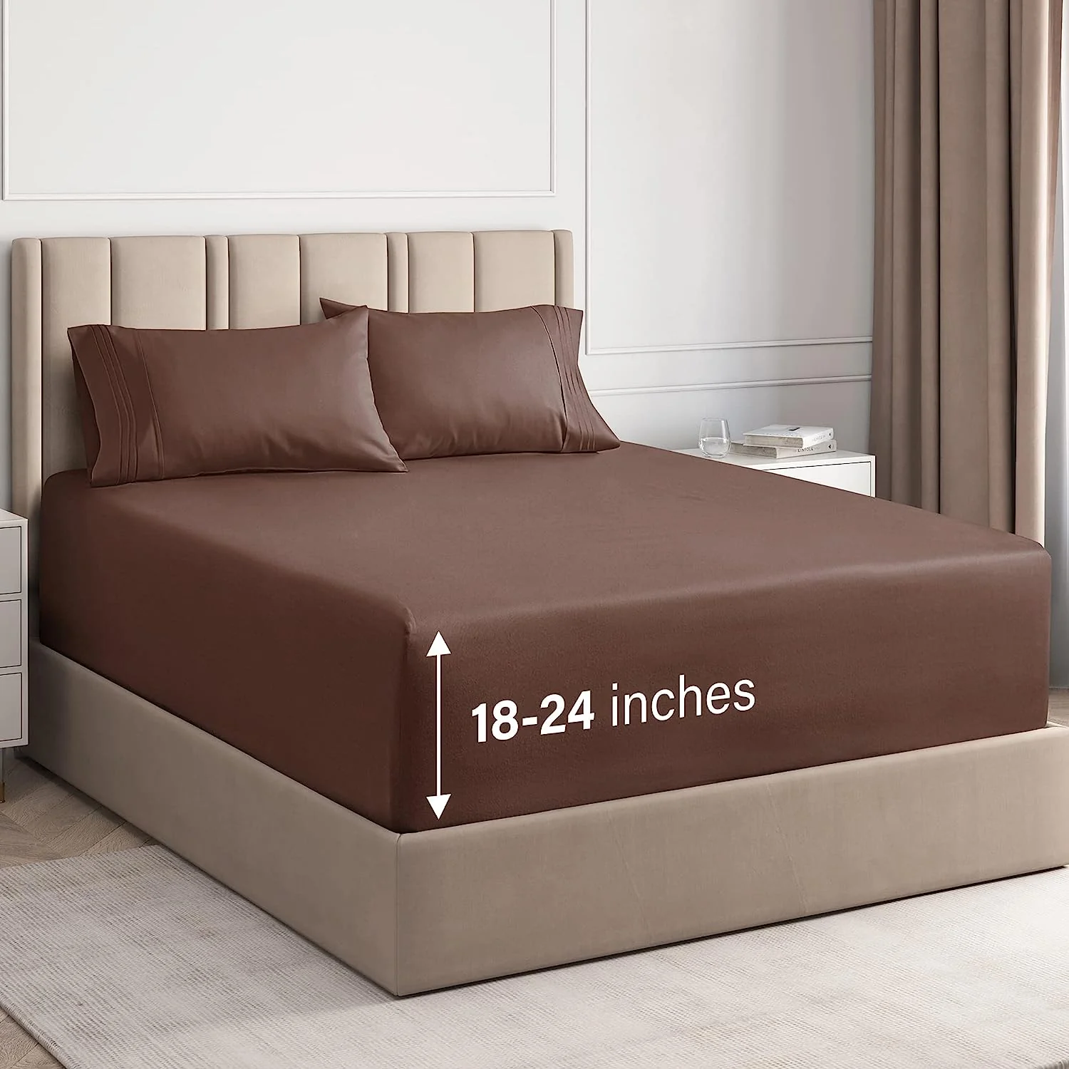 6 Piece Deep Pocket Sheet Set - Image 15