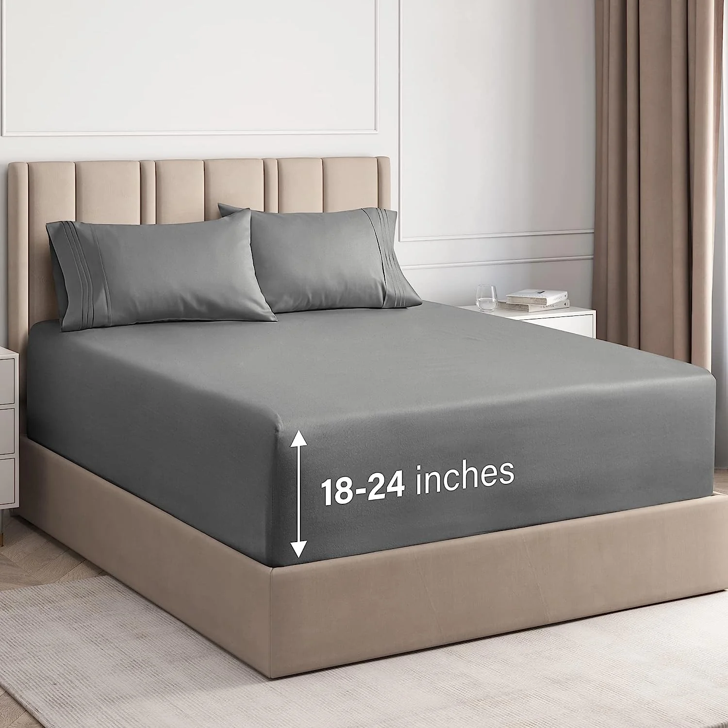 6 Piece Deep Pocket Sheet Set - Image 18