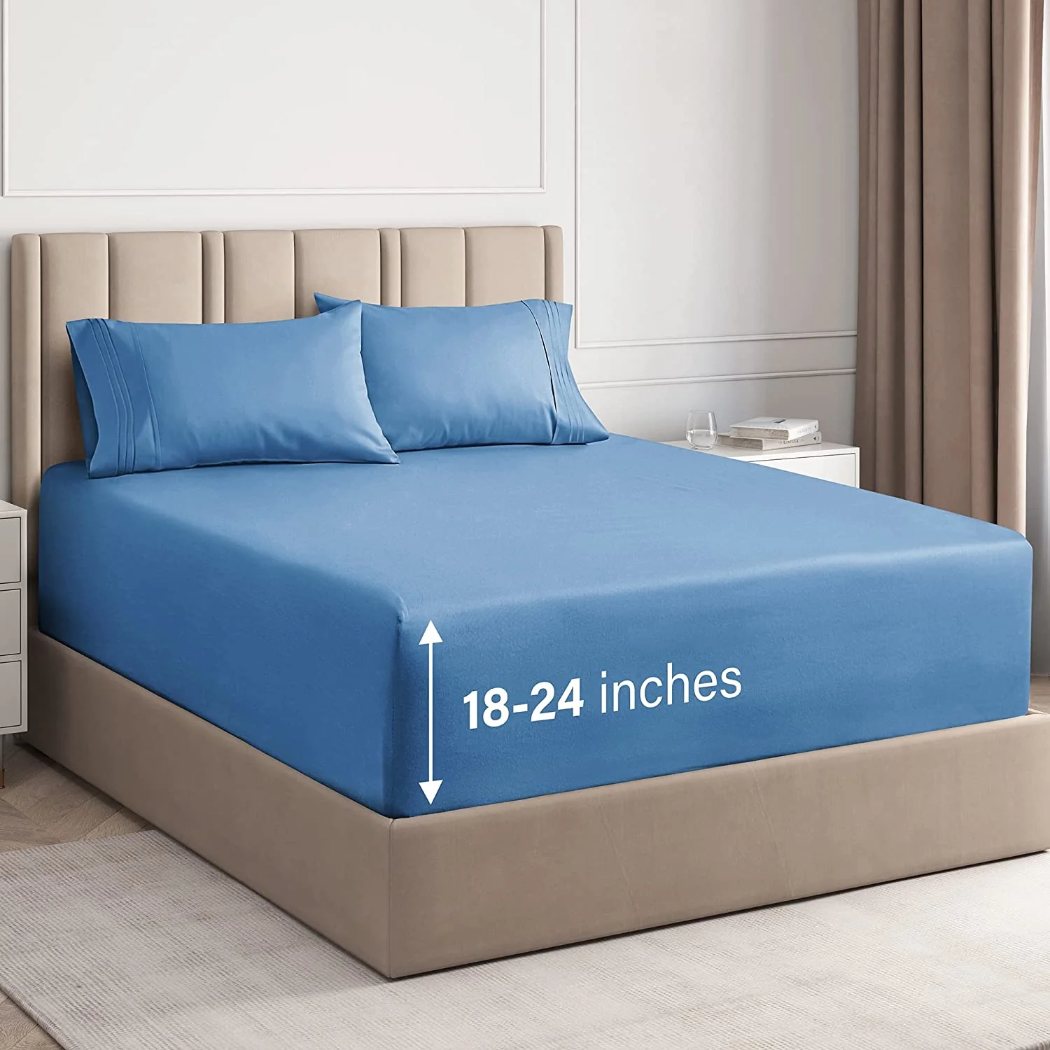 6 Piece Deep Pocket Sheet Set - Image 19