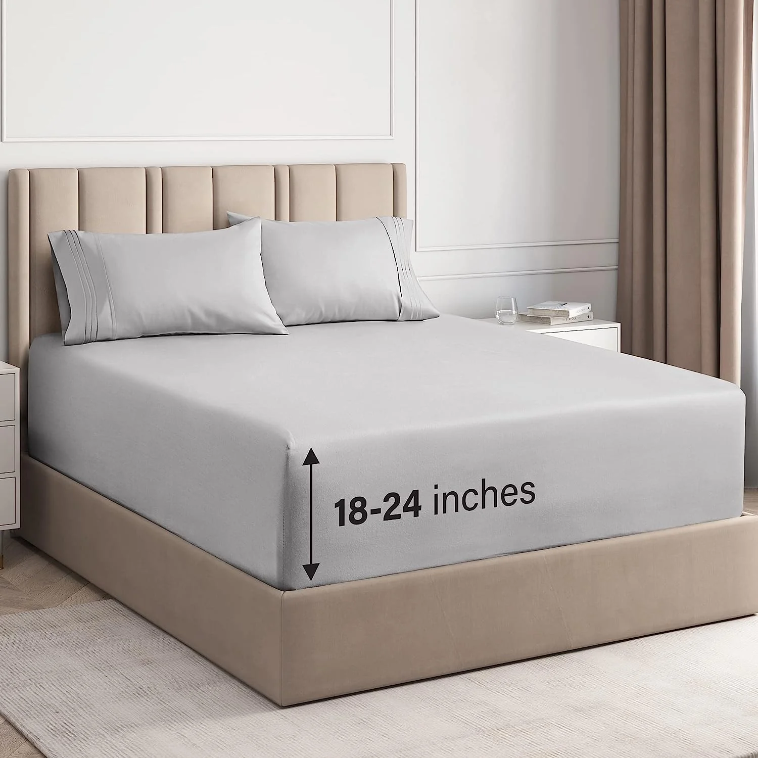 6 Piece Deep Pocket Sheet Set - Image 21