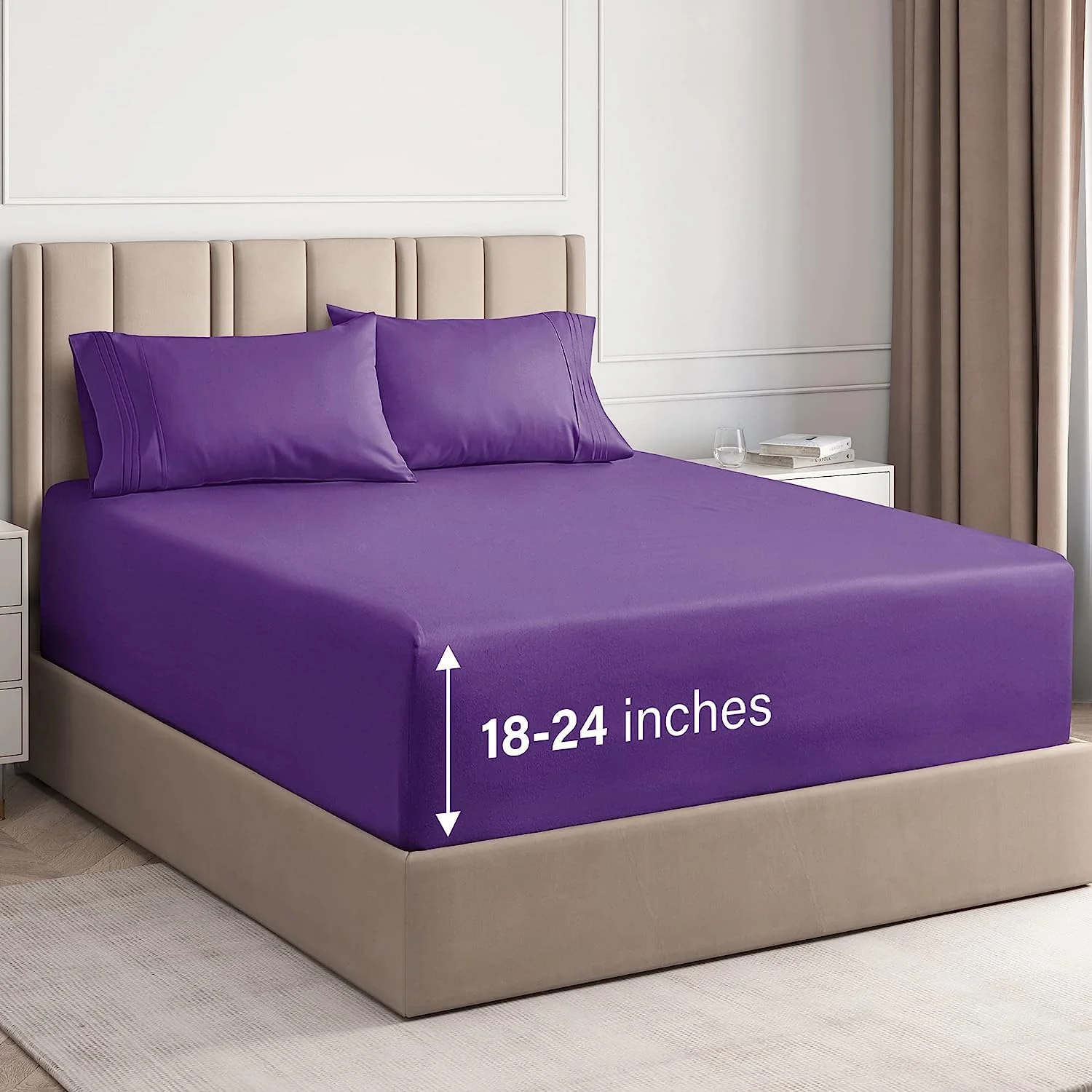 6 Piece Deep Pocket Sheet Set - Image 23