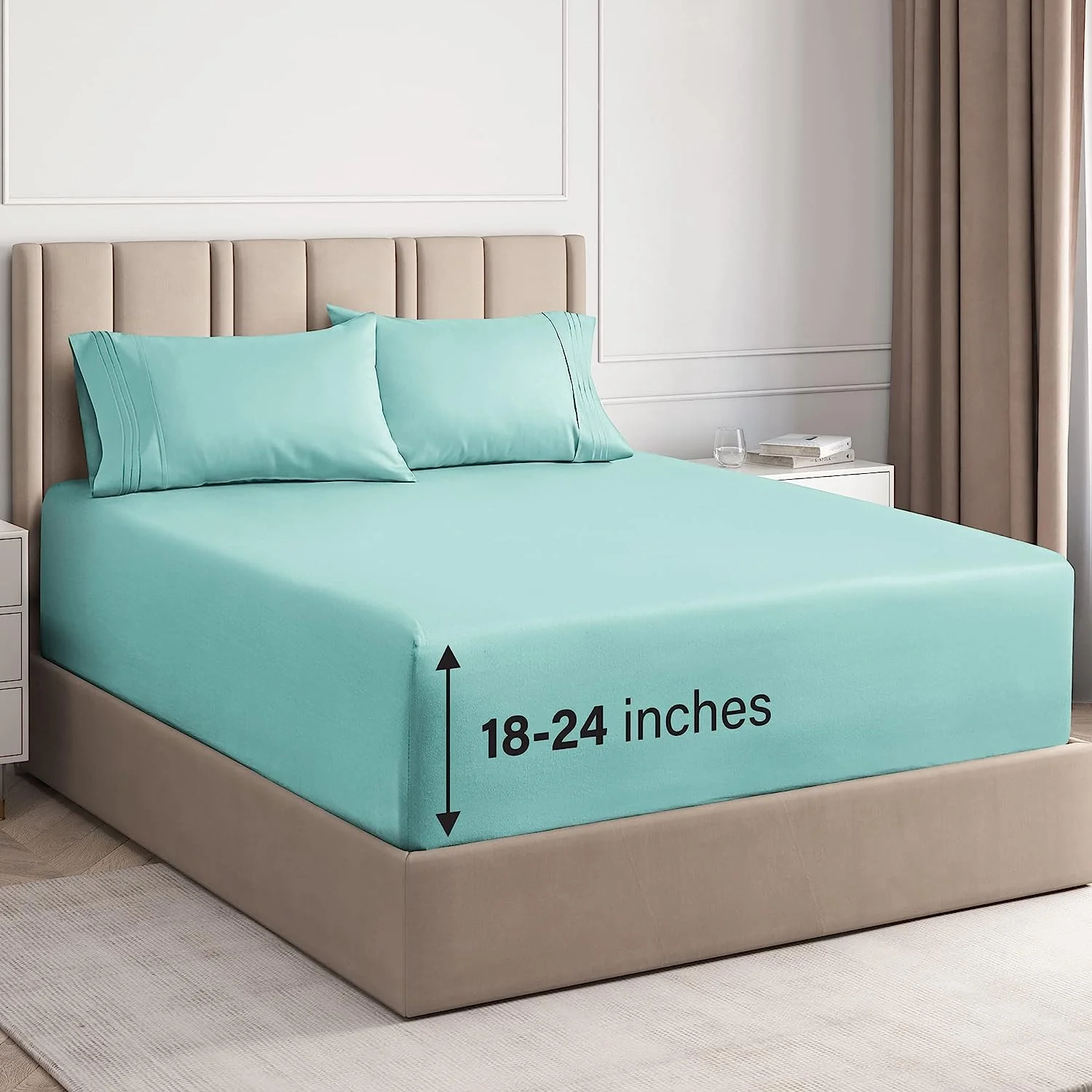 6 Piece Deep Pocket Sheet Set - Image 25