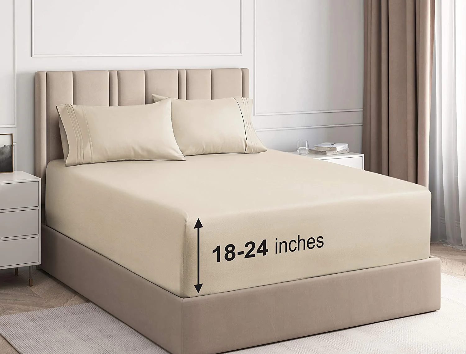 6 Piece Deep Pocket Sheet Set - Image 3