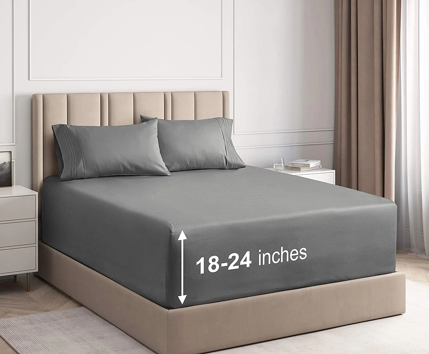 6 Piece Deep Pocket Sheet Set - Image 4