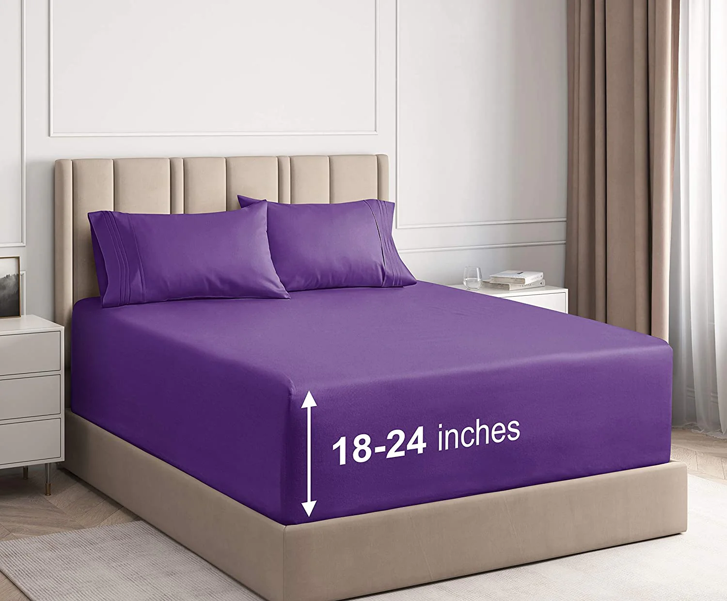 6 Piece Deep Pocket Sheet Set - Image 5