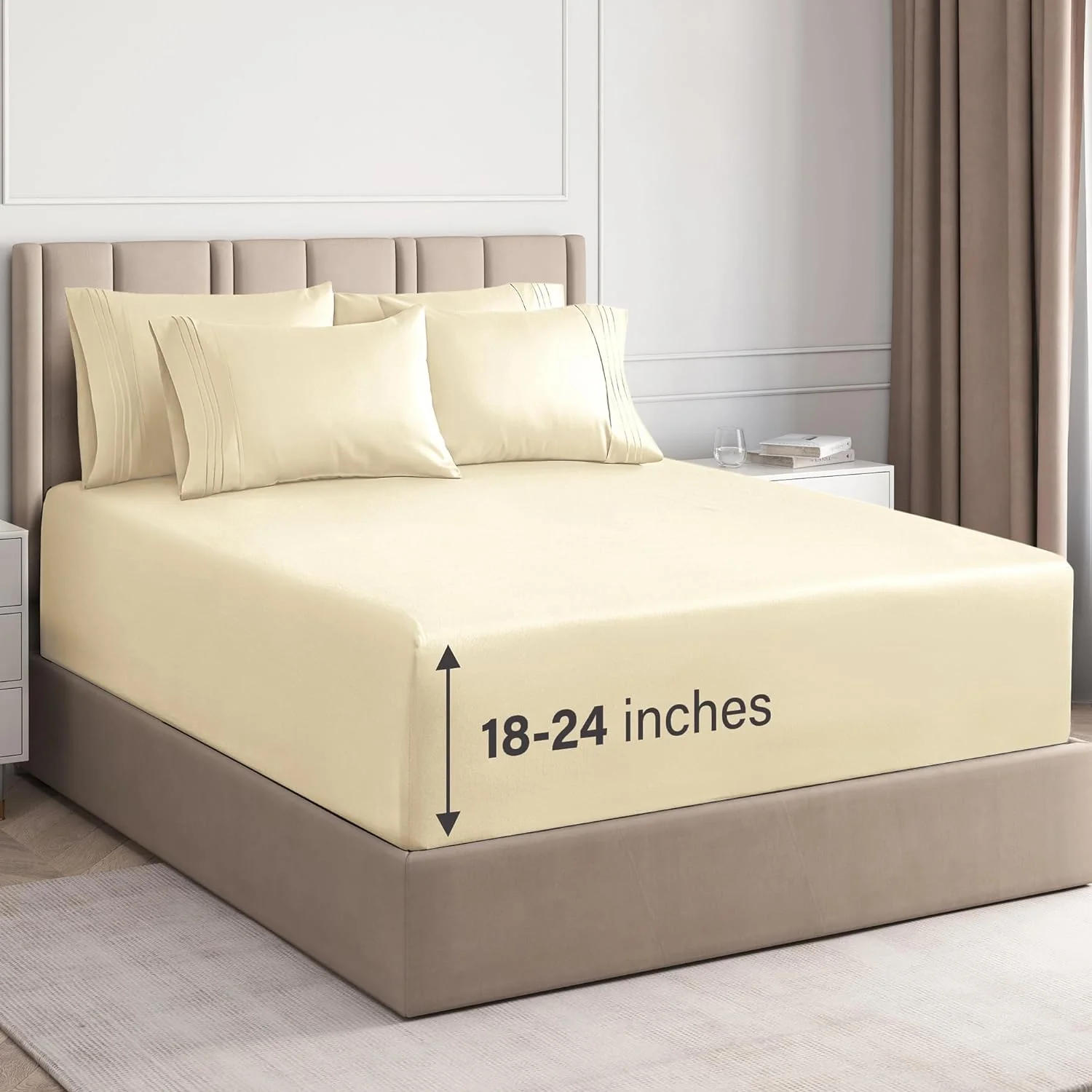 6 Piece Deep Pocket Sheet Set - Image 51