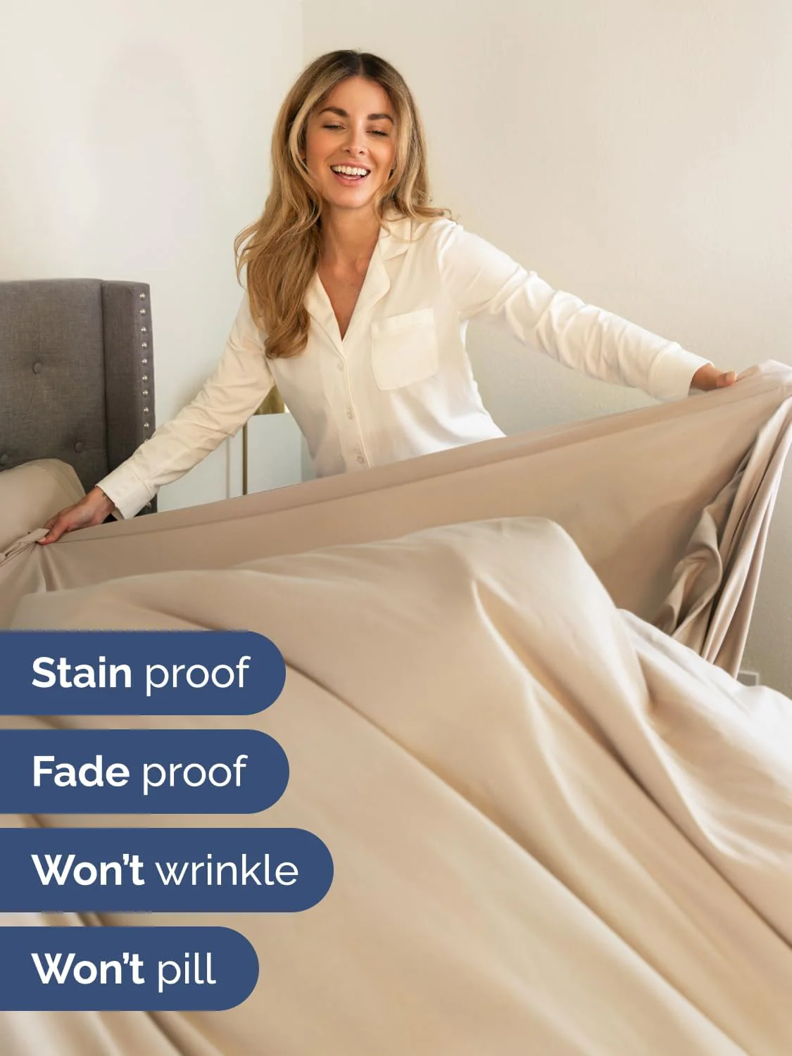 6 Piece Deep Pocket Sheet Set - Image 60