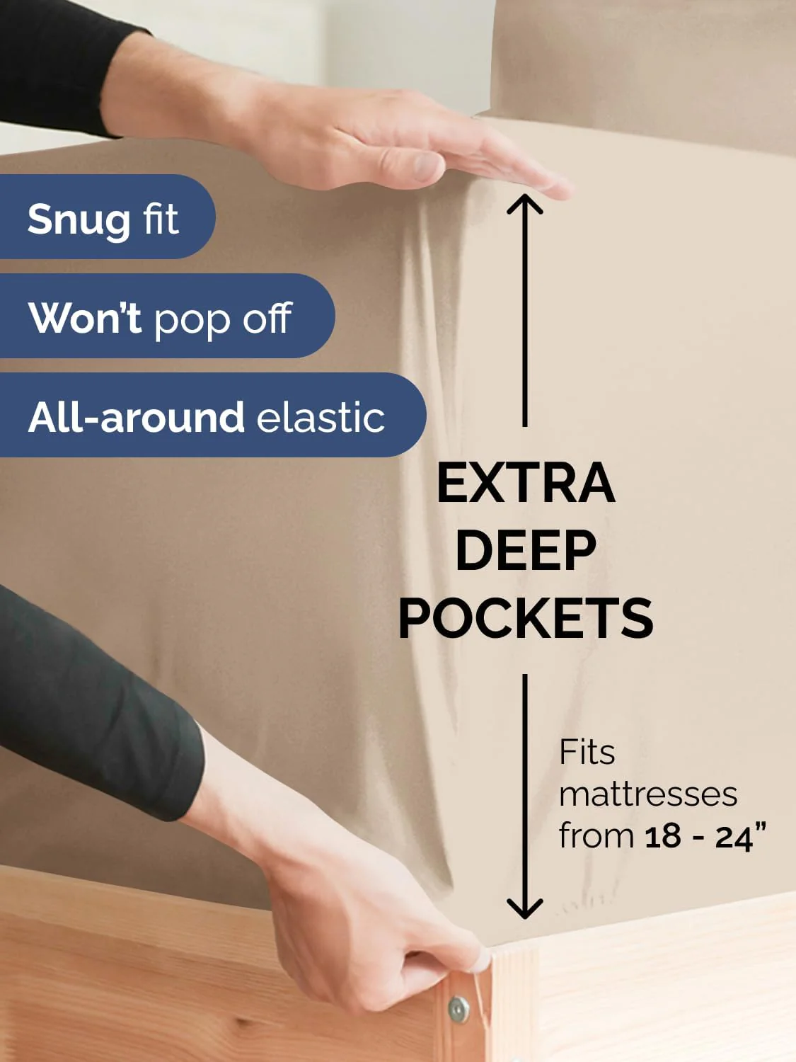 6 Piece Deep Pocket Sheet Set - Image 73