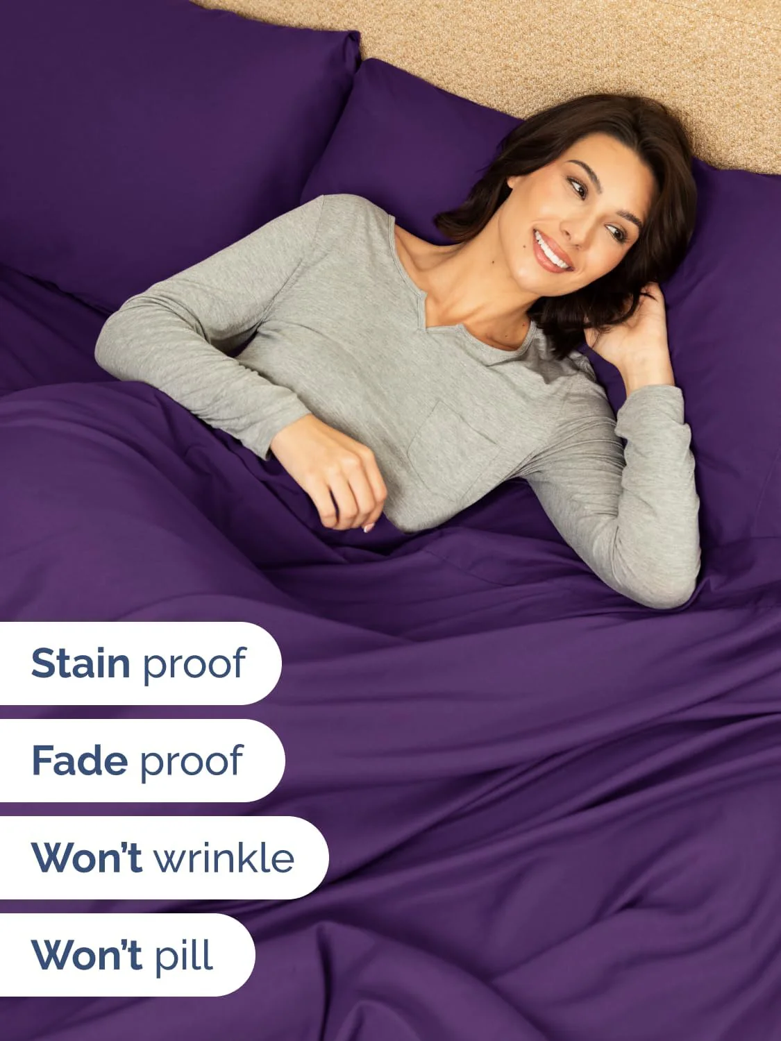 6 Piece Deep Pocket Sheet Set - Image 94