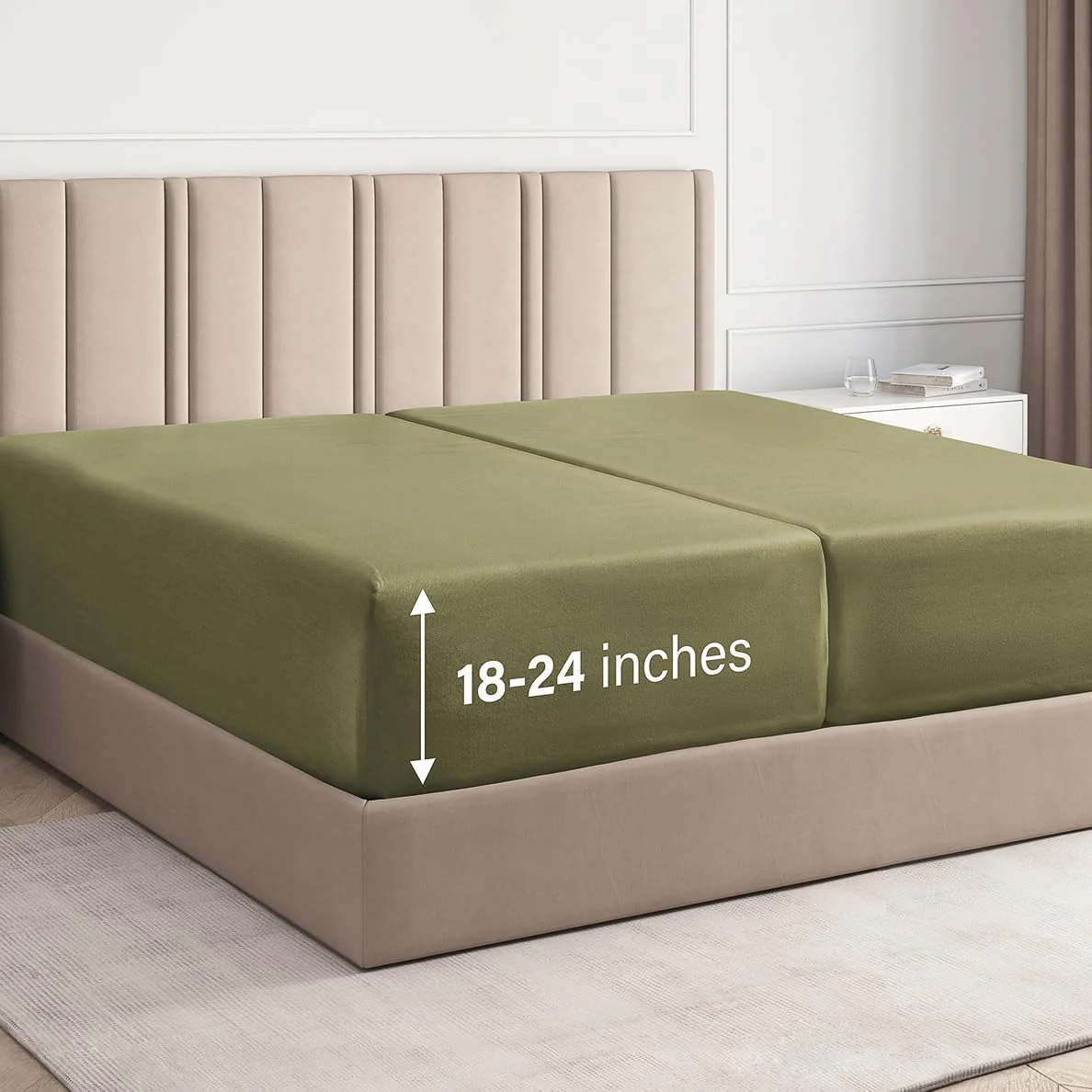 Deep Pocket Single Fitted Sheet - Image 4