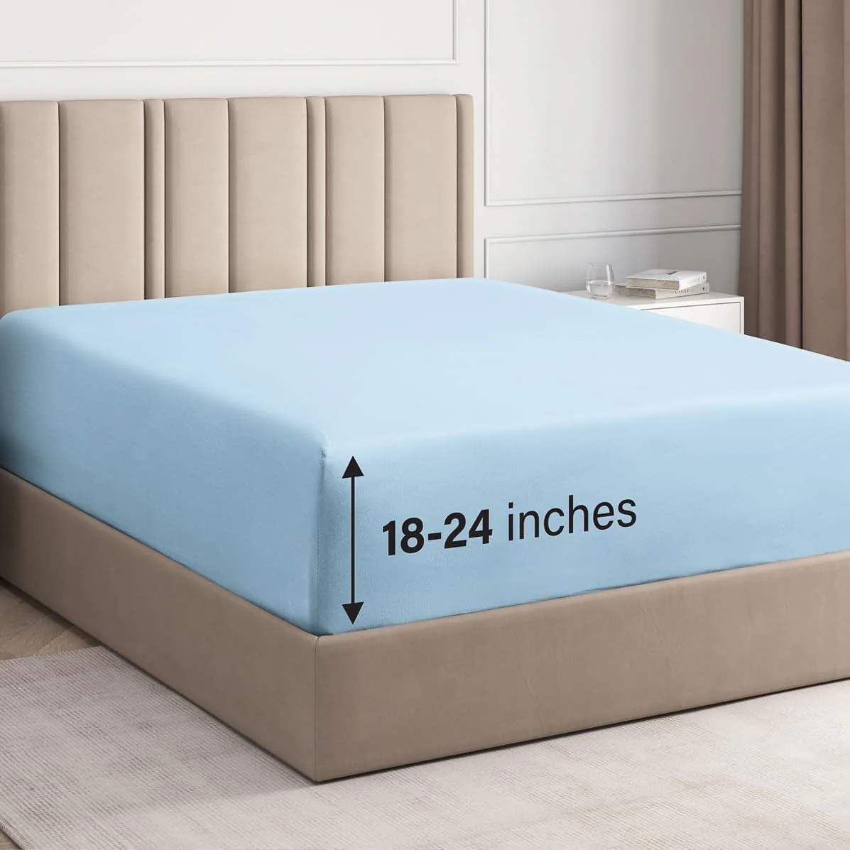 Deep Pocket Single Fitted Sheet - Image 45