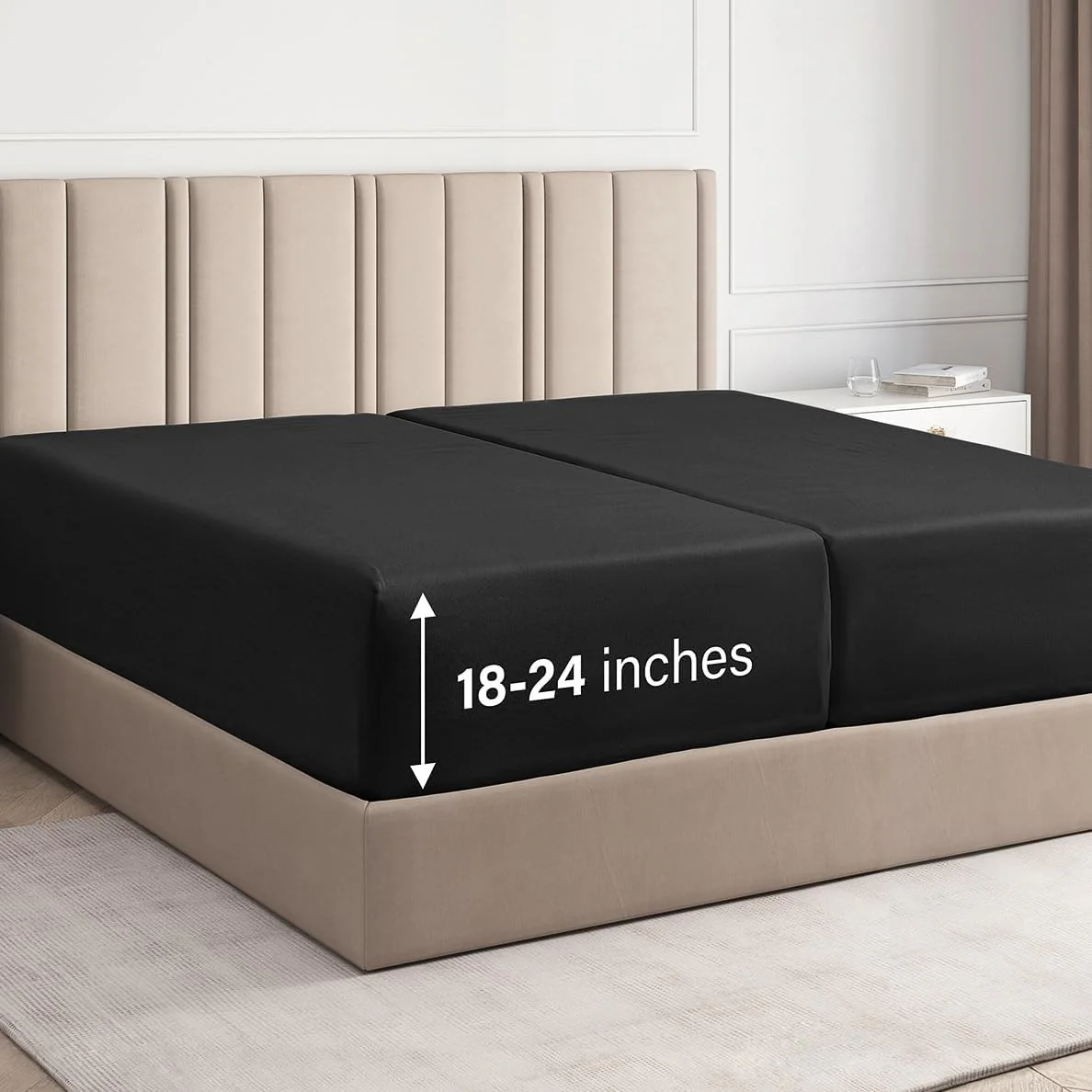 Deep Pocket Single Fitted Sheet - Image 48