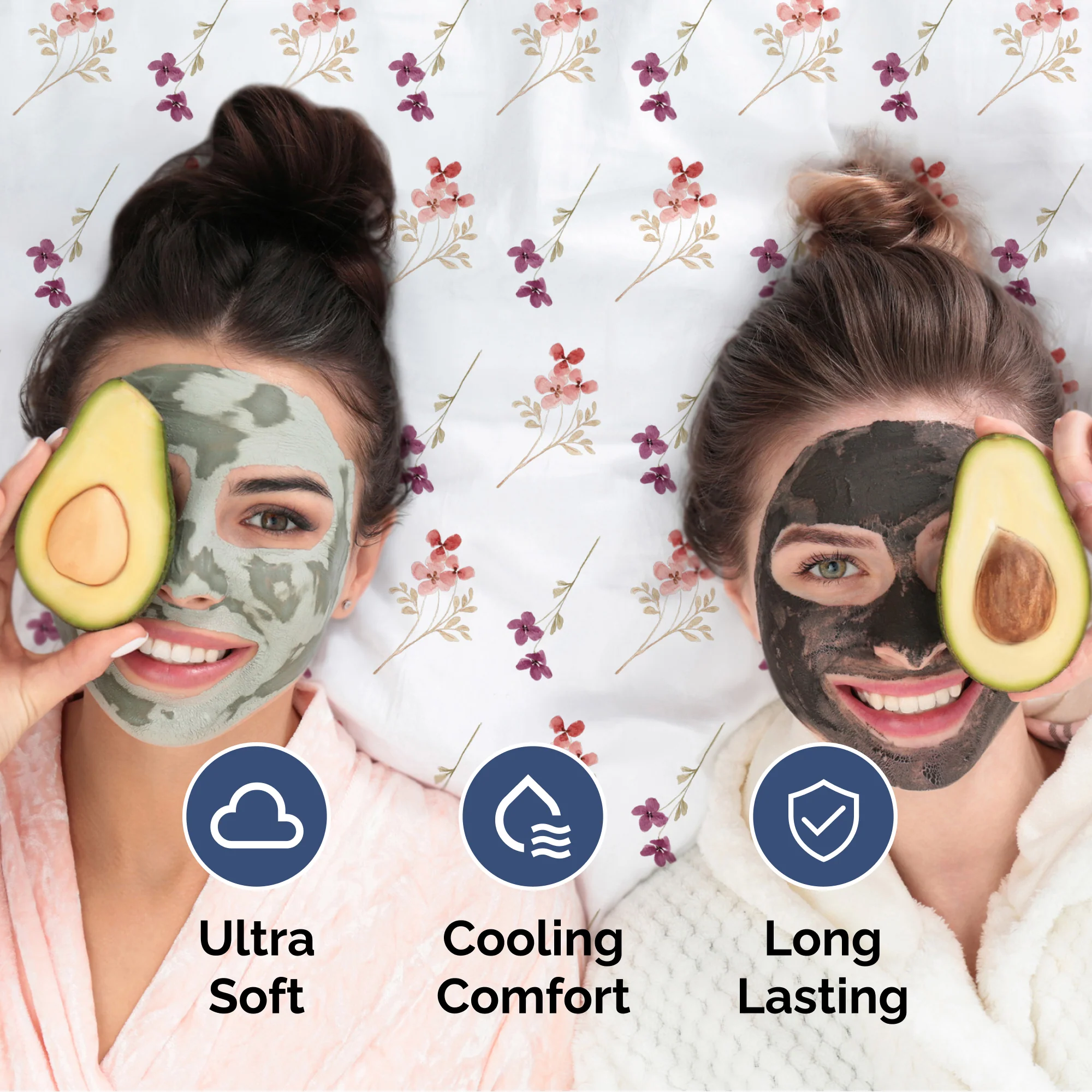 4 Piece Floral Sheet Set - Image 24