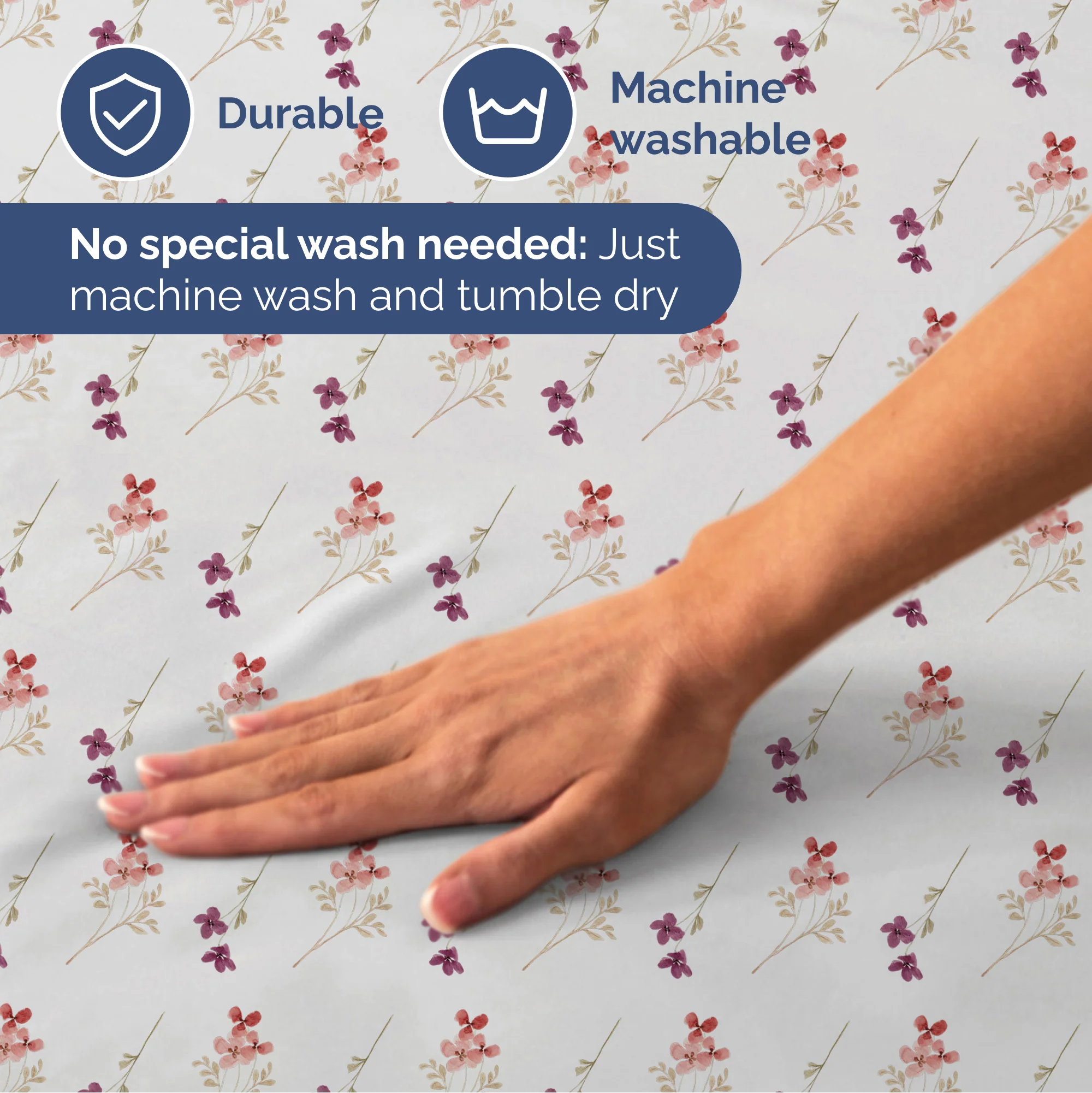 4 Piece Floral Sheet Set - Image 26