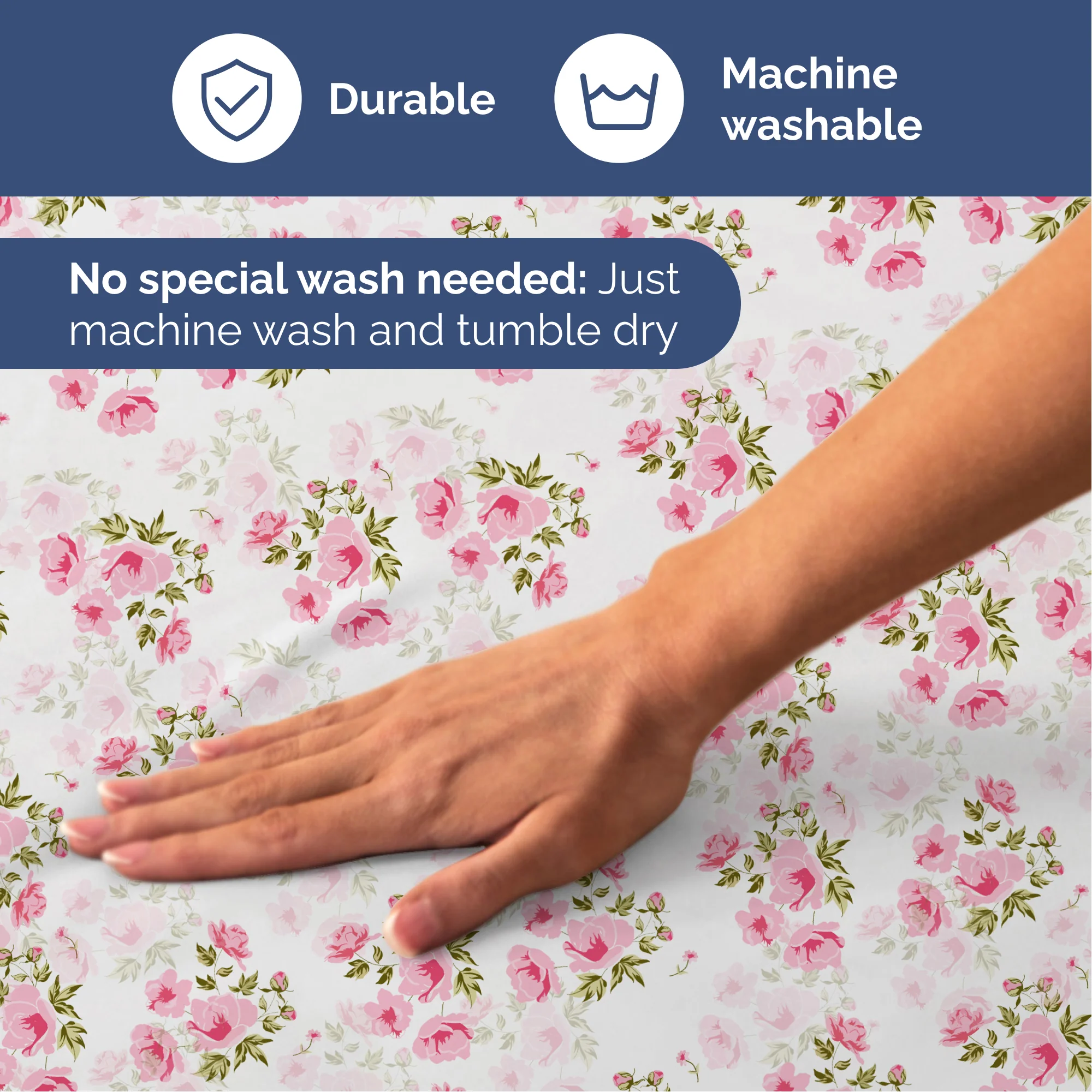 4 Piece Floral Sheet Set - Image 31