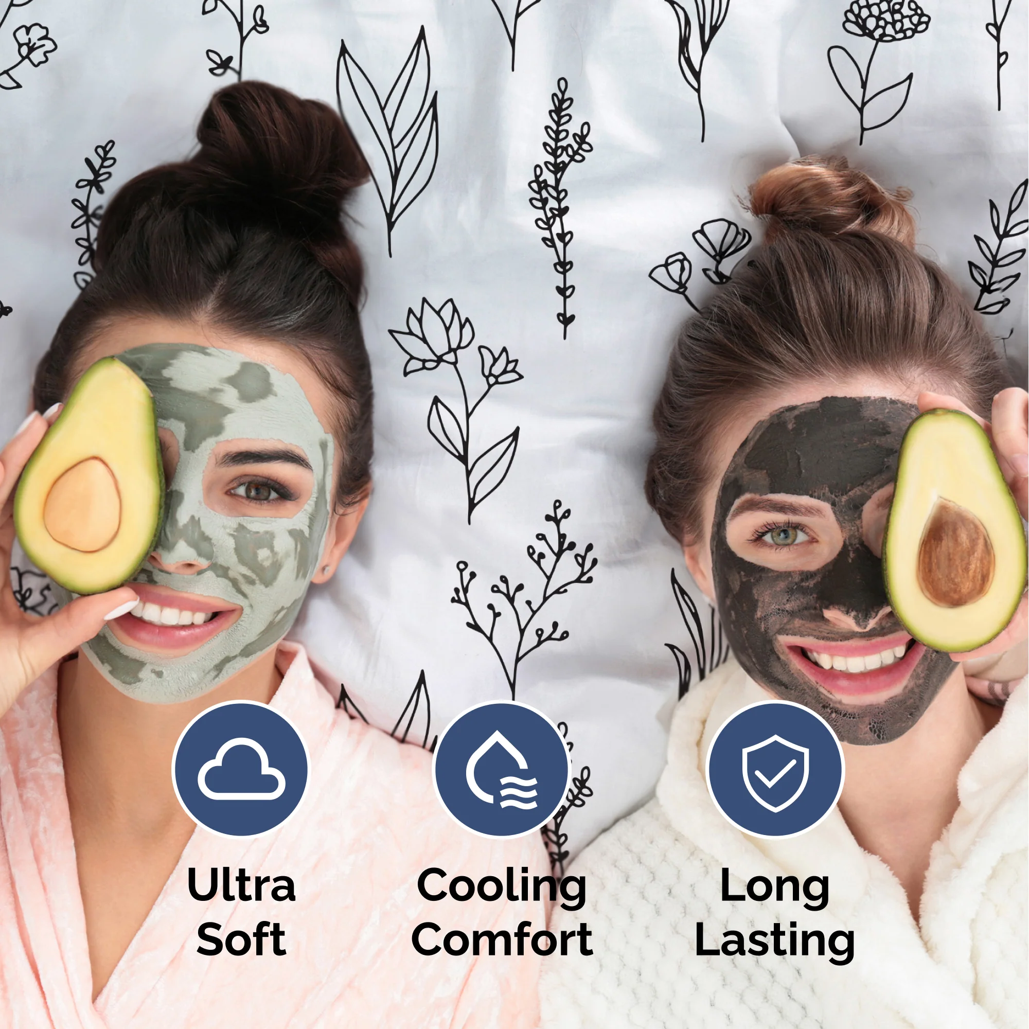 4 Piece Floral Sheet Set - Image 44