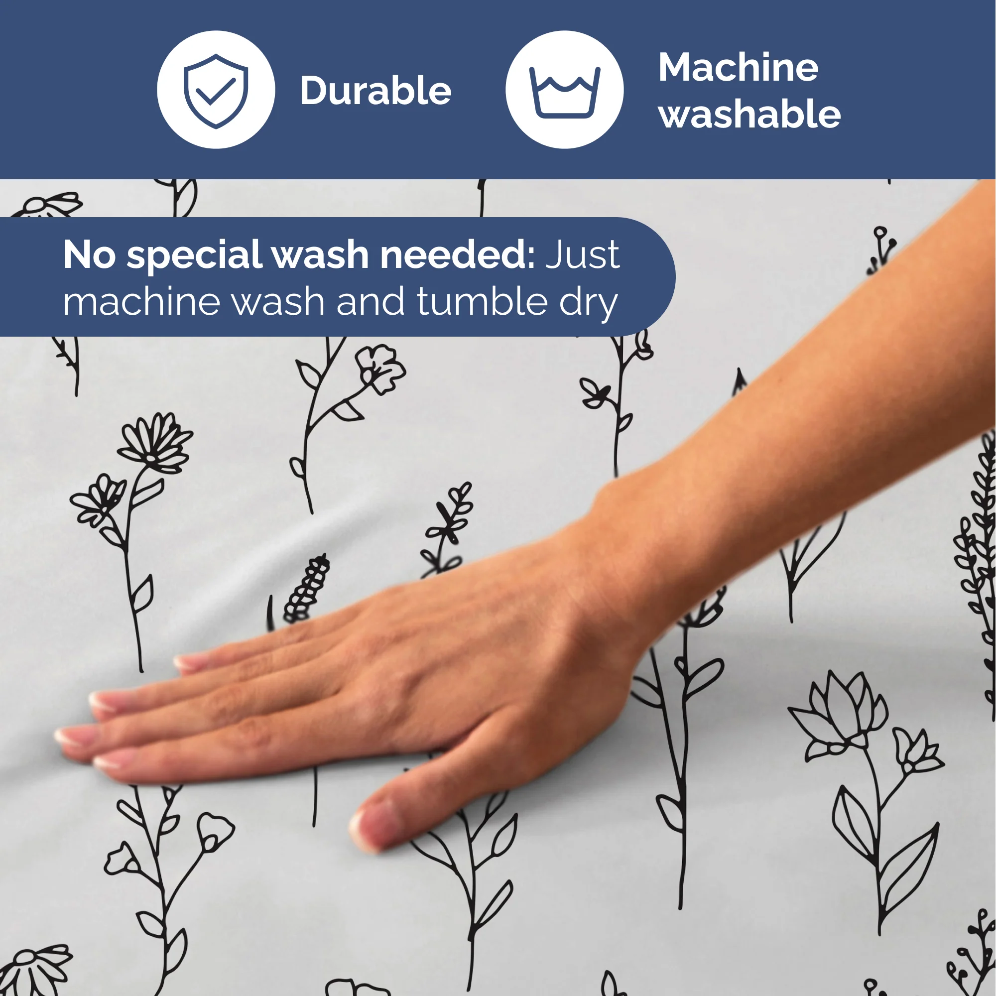 4 Piece Floral Sheet Set - Image 46