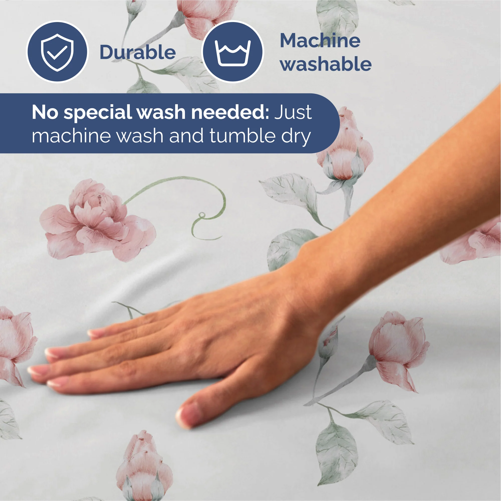 4 Piece Floral Sheet Set - Image 51