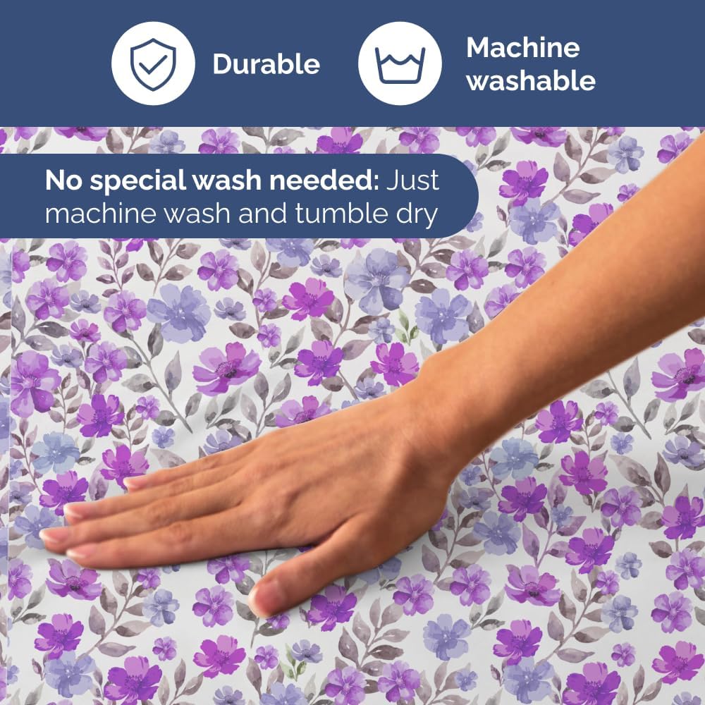 4 Piece Floral Sheet Set - Image 98