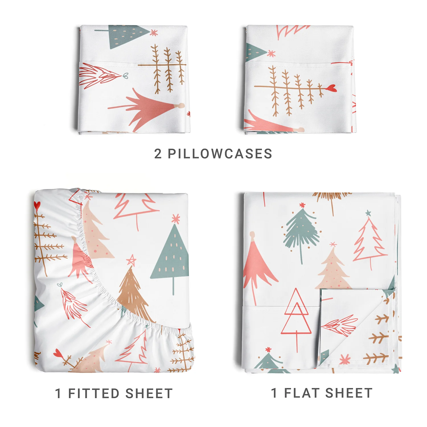 4 Piece Christmas Sheet Set - Image 15