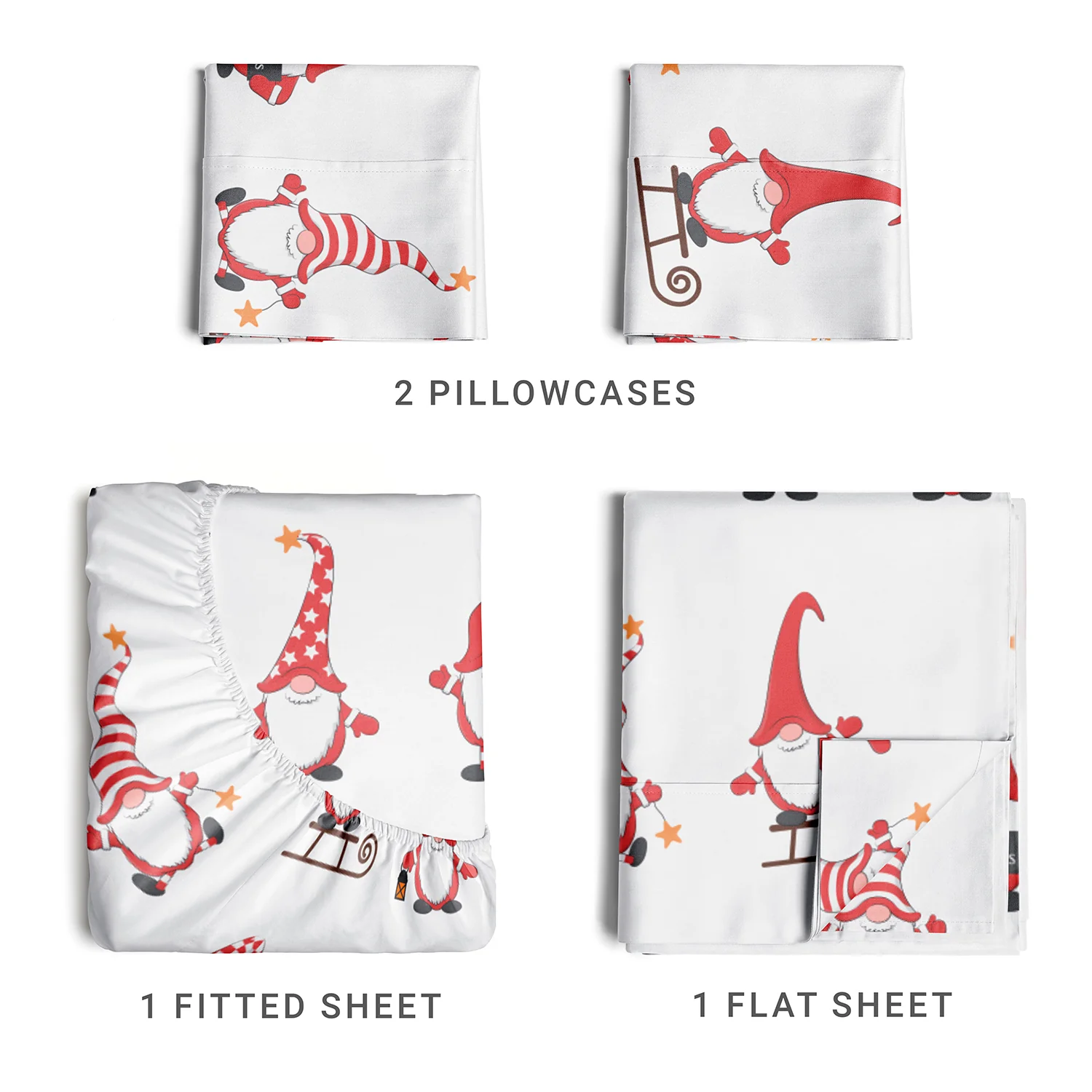 4 Piece Christmas Sheet Set - Image 39