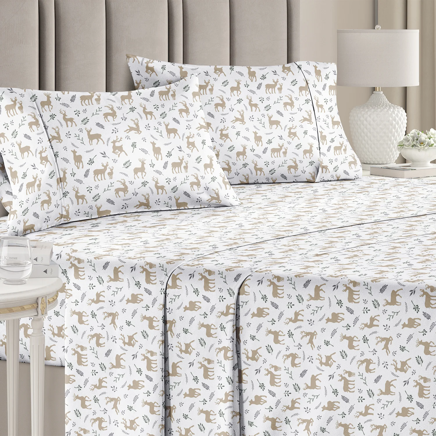 4 Piece Christmas Sheet Set - Image 4