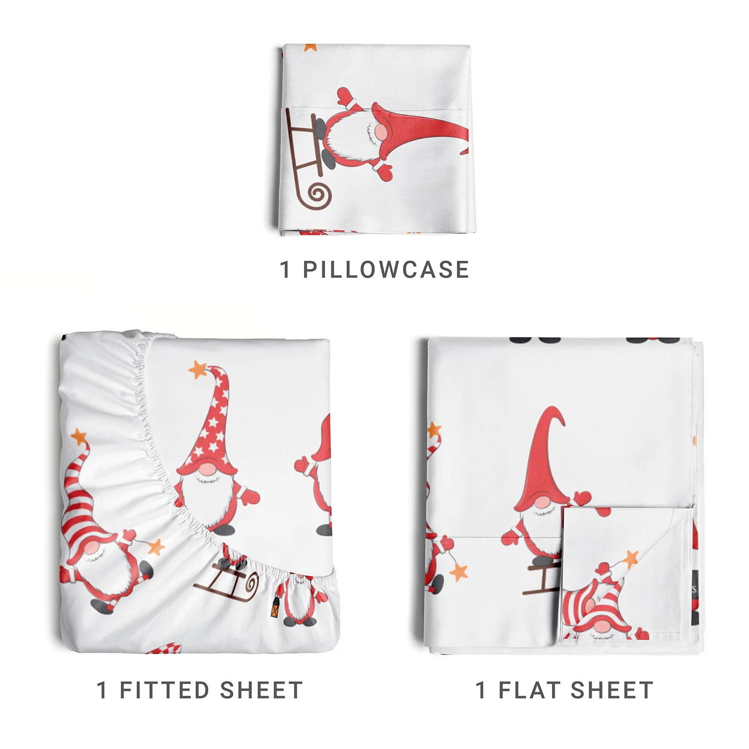 4 Piece Christmas Sheet Set - Image 42