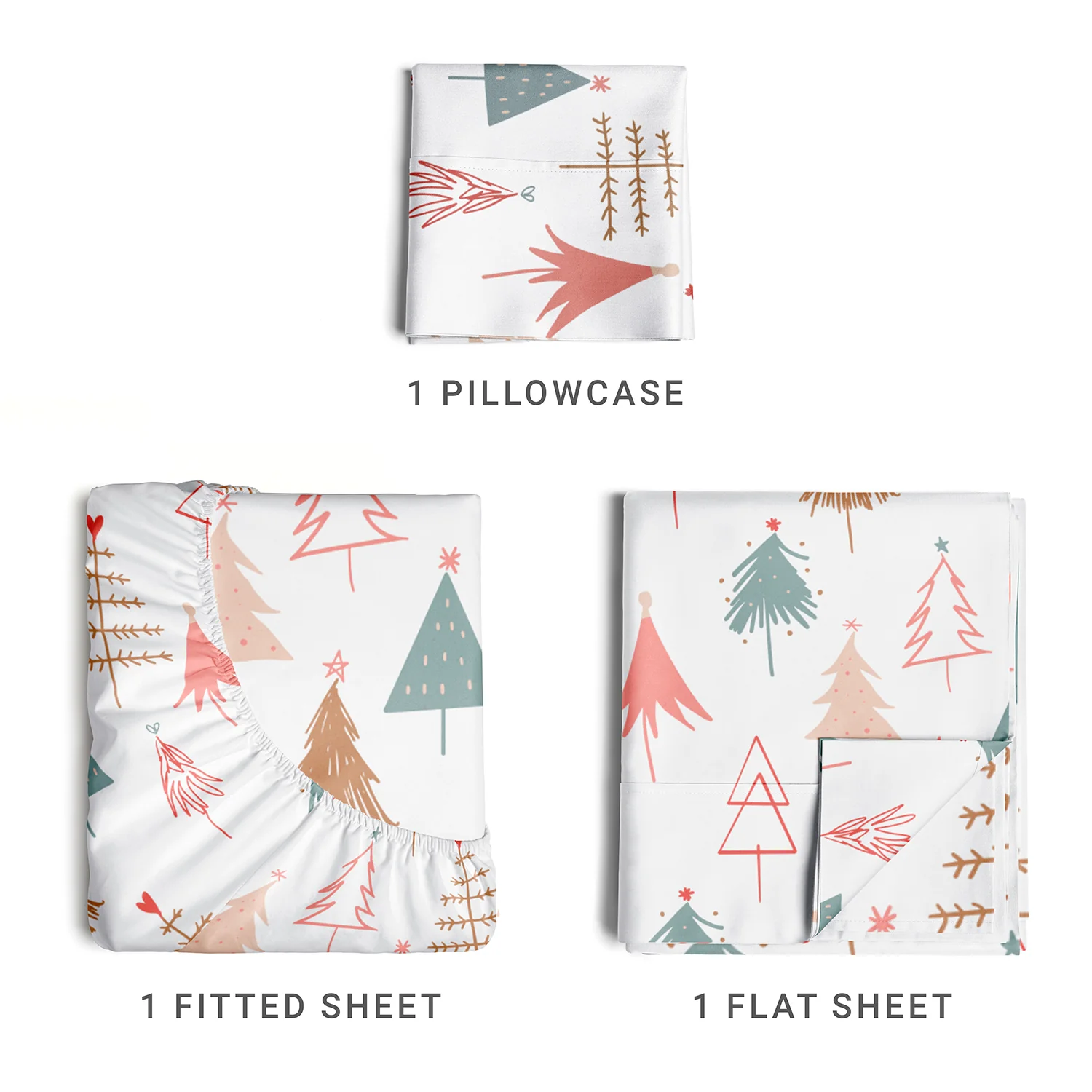 4 Piece Christmas Sheet Set - Image 52