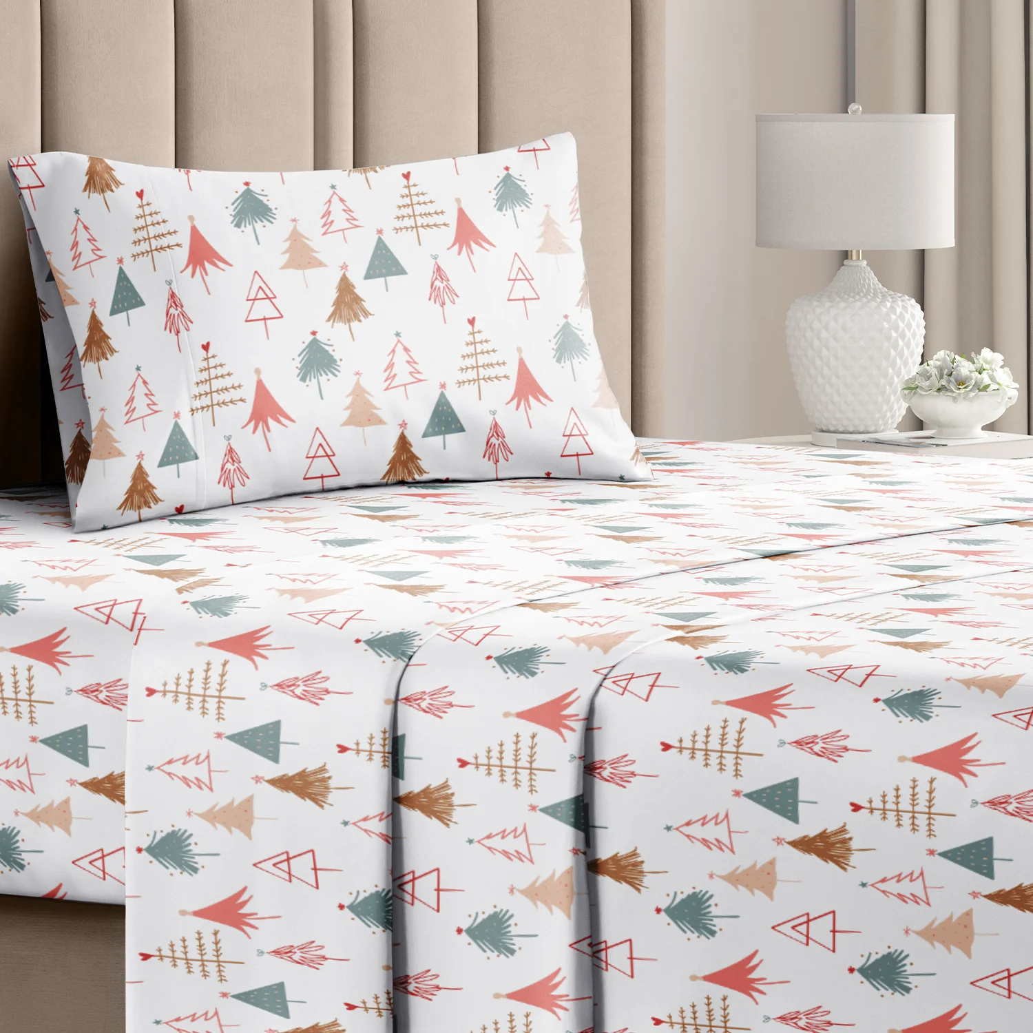 4 Piece Christmas Sheet Set - Image 58