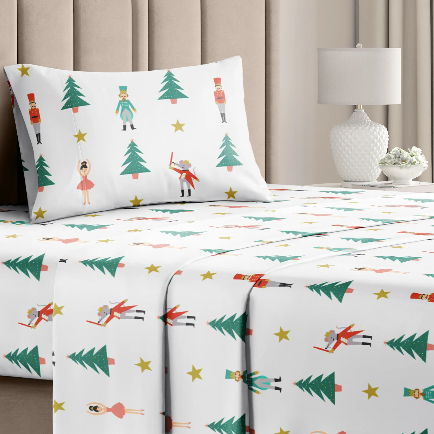 4 Piece Christmas Sheet Set - Image 70